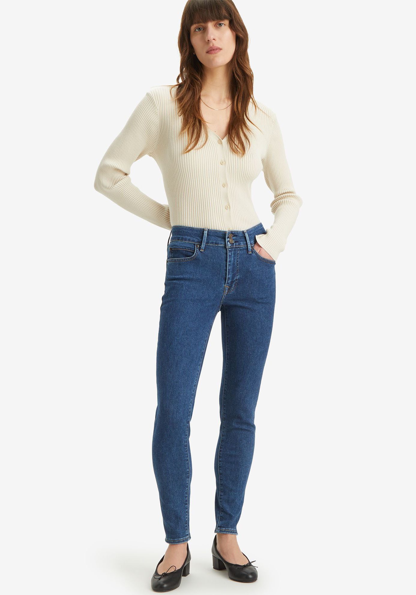 Levi's® Skinny jeans 711 DOUBLE BUTTON