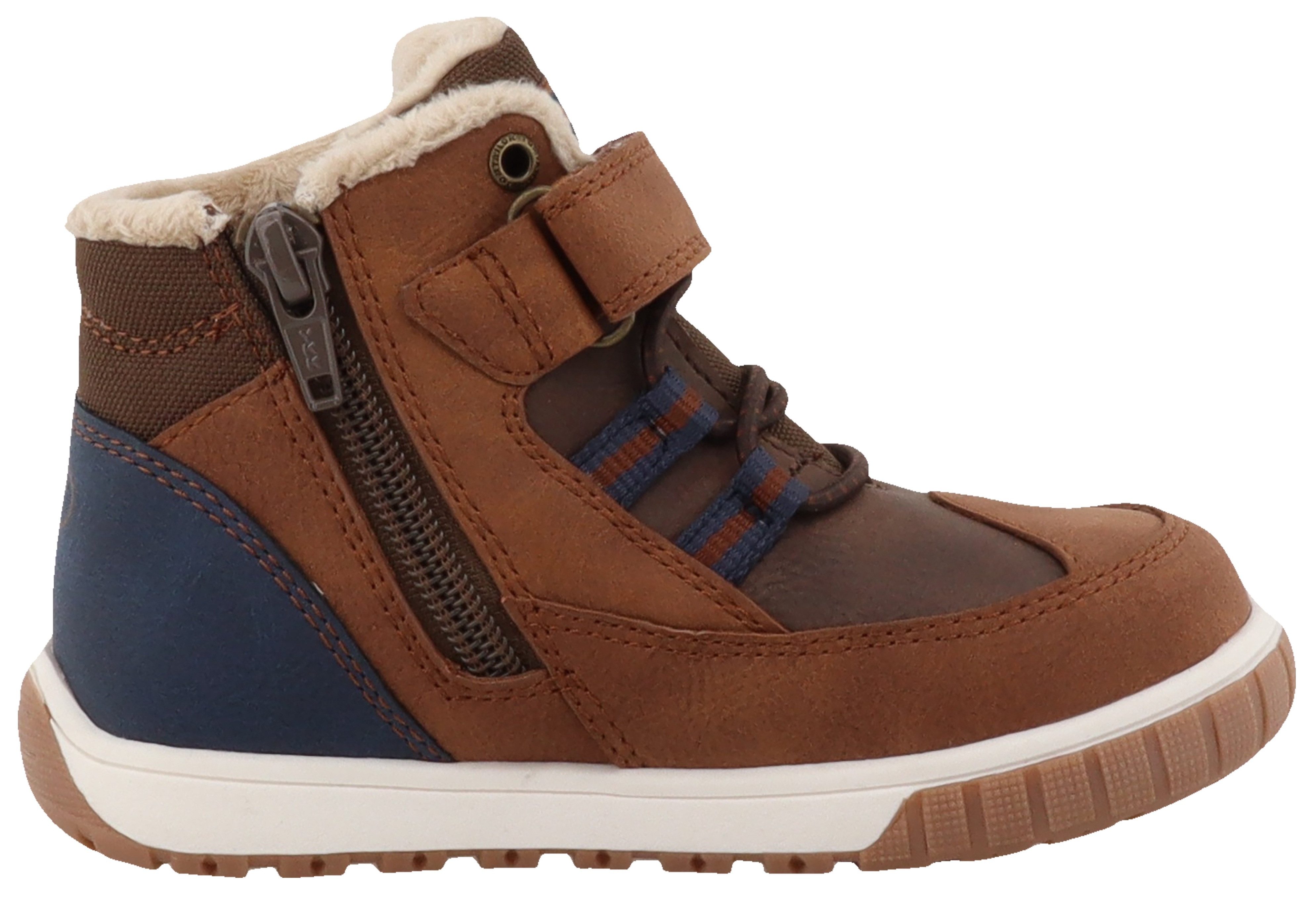 Tom Tailor Winterlaarzen , klittenbandschoen, high-top sneaker, outdoorschoen met contraststiksels