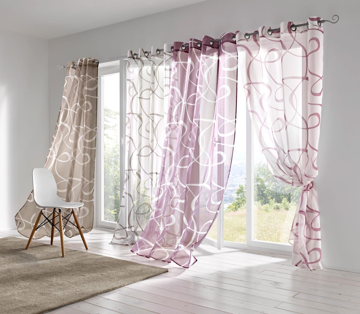 heine home Gordijn (2 stuks)