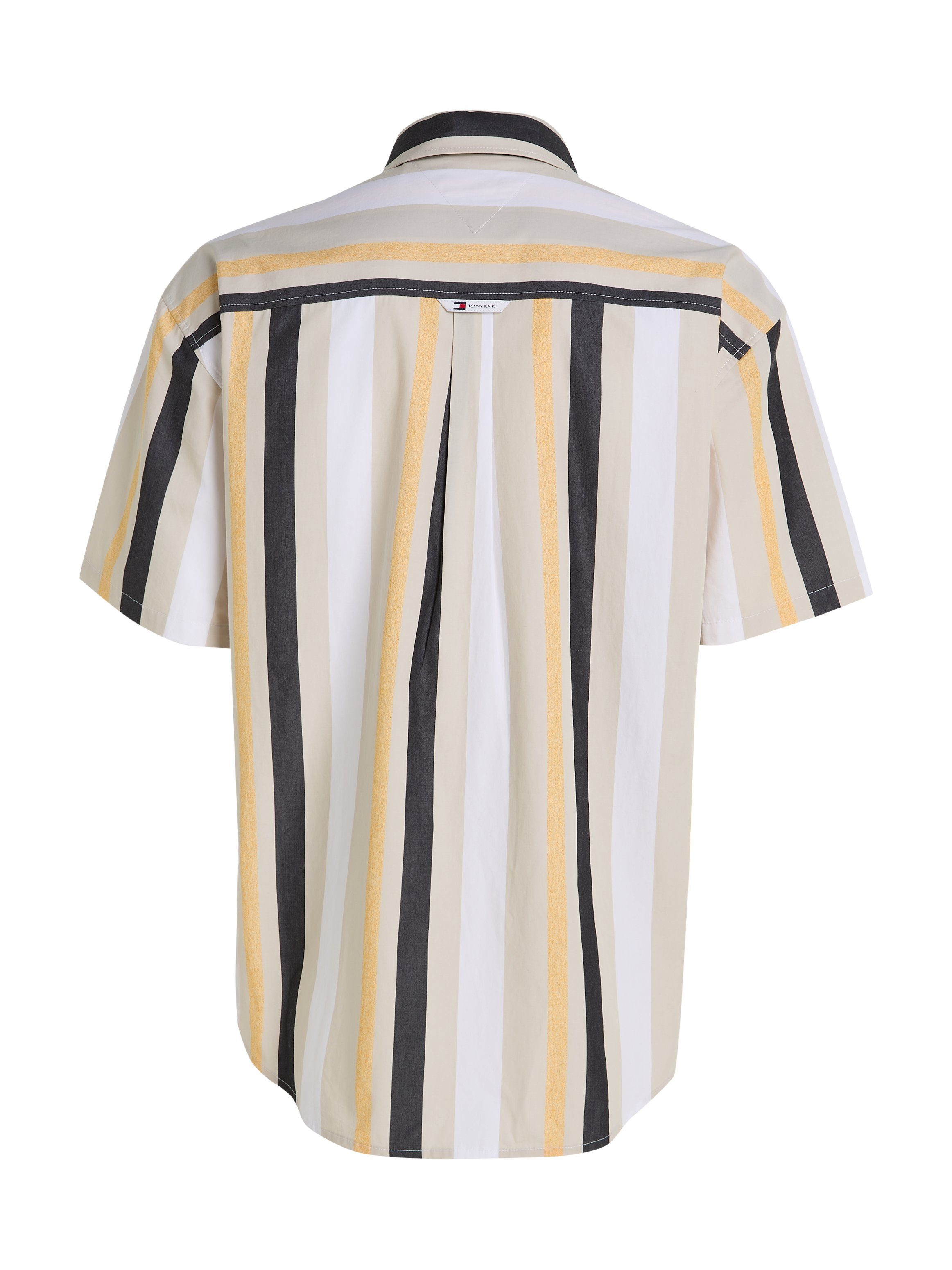TOMMY JEANS Overhemd met korte mouwen TJM RLX STRIPES SHIRT met veelkleurige strepen