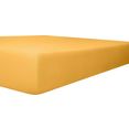 kneer hoeslaken vario-stretch-topmatras met een tunnelzoom (1 stuk) geel