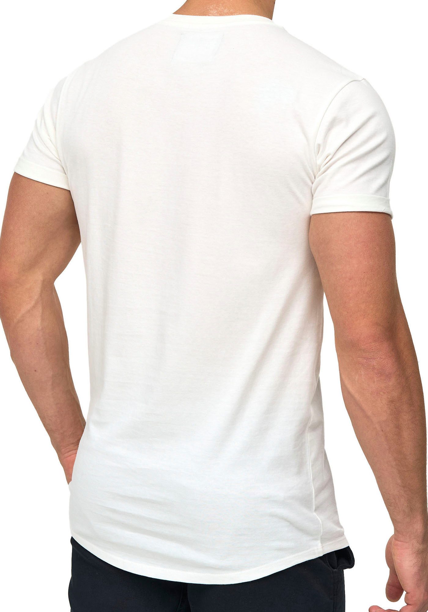 Indicode Shirt met ronde hals INKloge