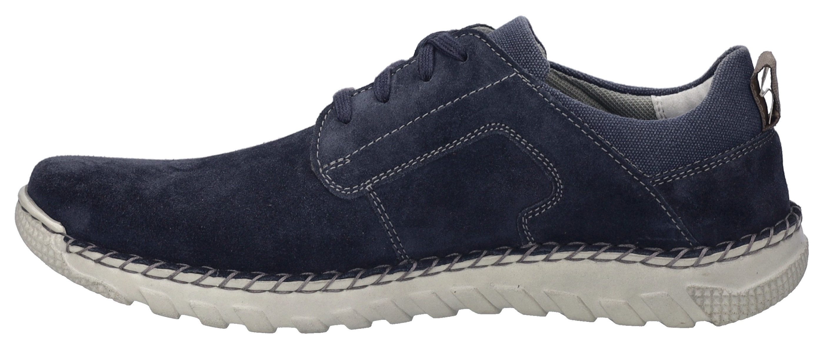 Josef Seibel Veterschoenen Wilson 04 , comfortschoen, vrijetijdsschoen, sneaker met verwisselbaar voetbed
