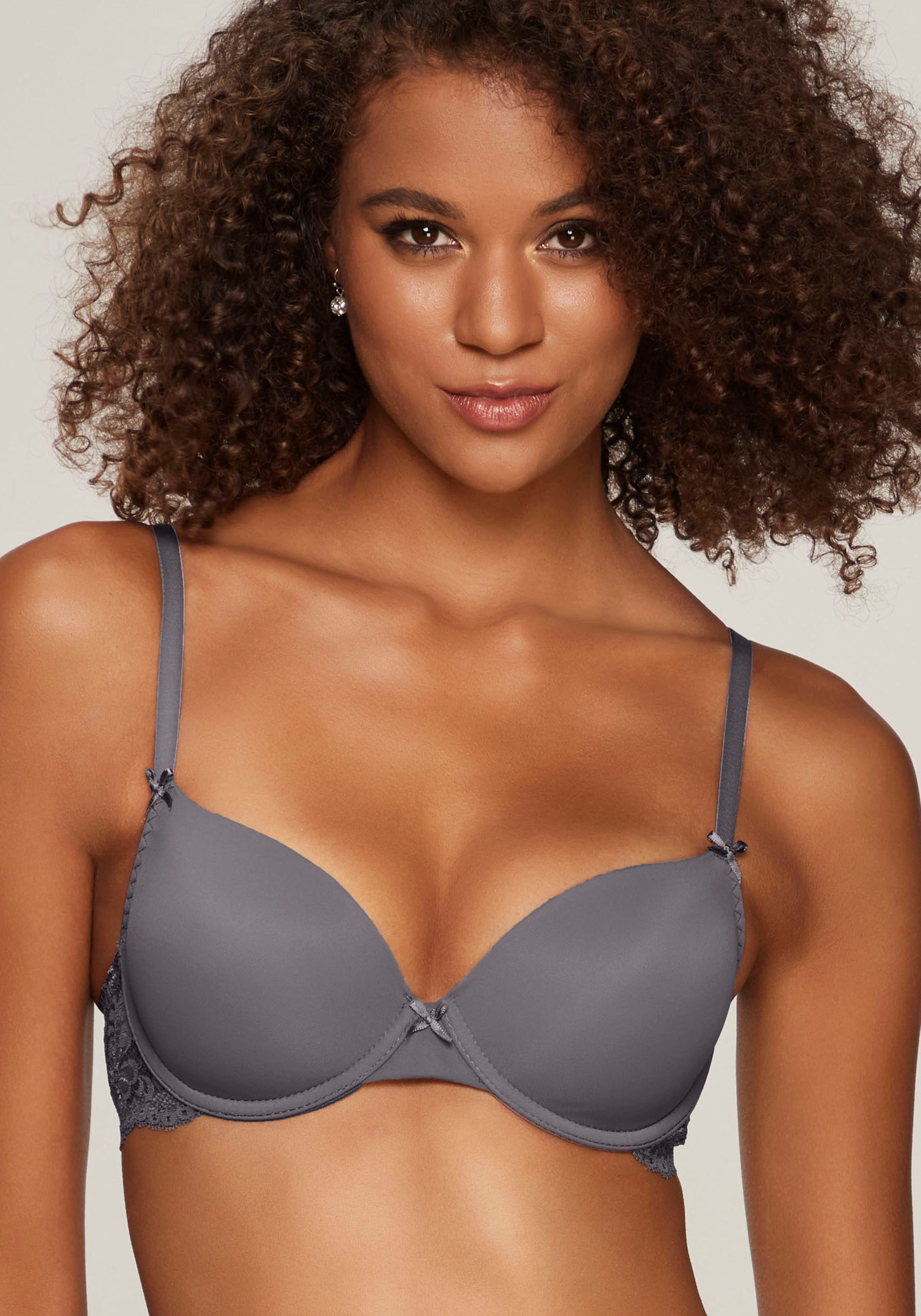 Nuance Bh met steuncups achter van kant, cups van microtouch, dessous