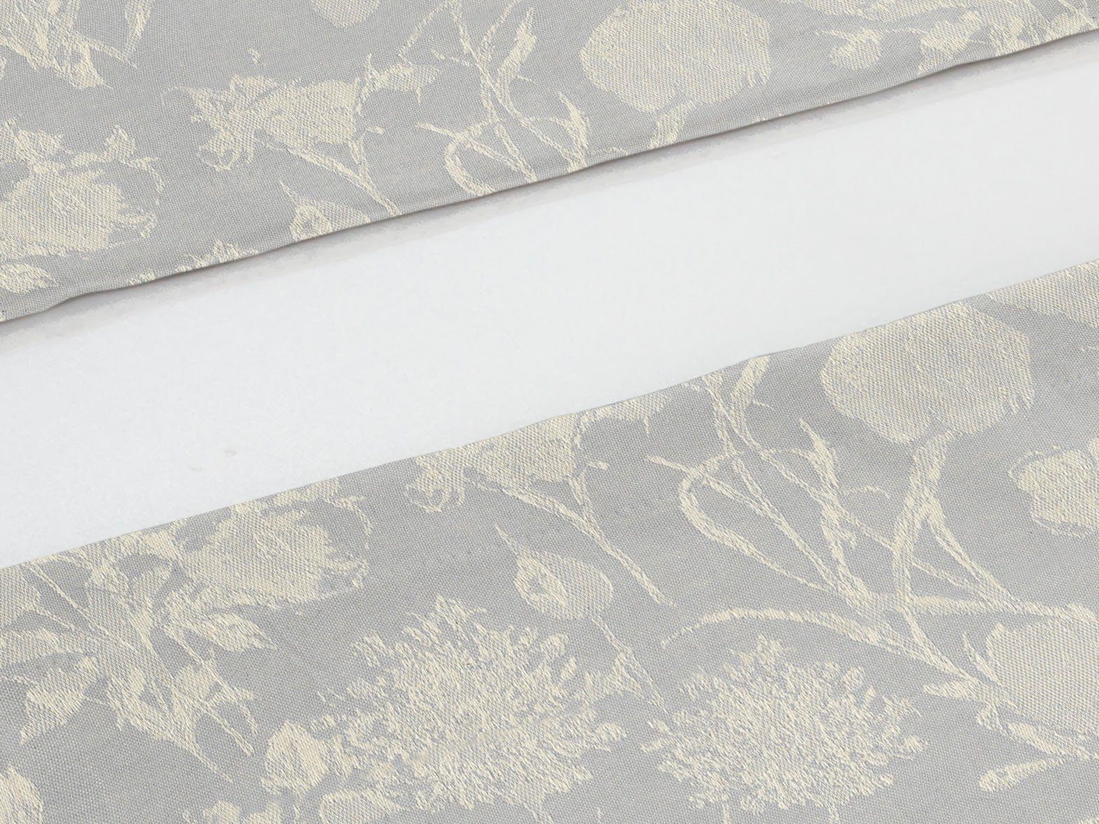 Adam Set placemats Flower Cuveé Light GOTS organic, gecertificeerd door CERES 0242, Made in Germany (2 stuks)