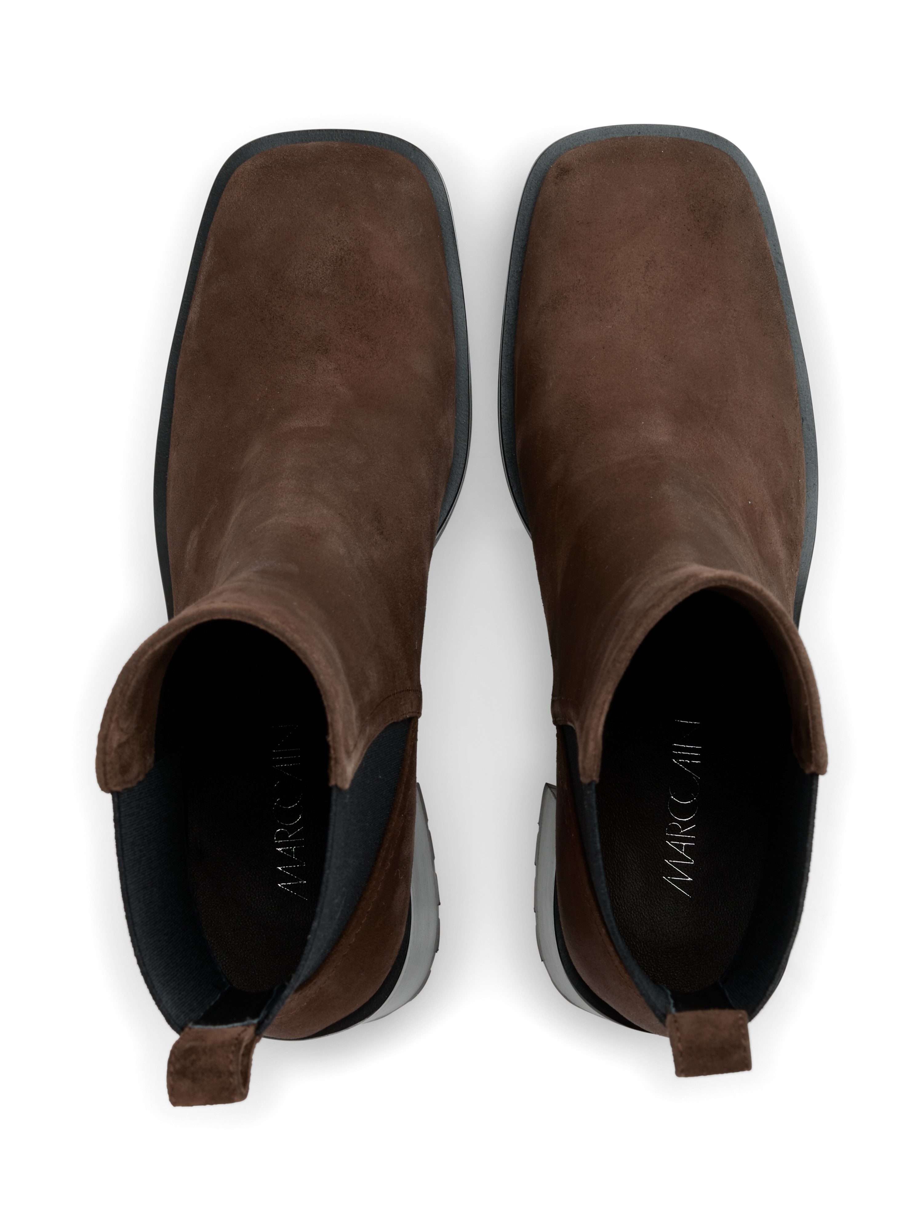 Marc Cain Laarsjes Dodgy Dogs Boots, slip-on laarzen met blokhak
