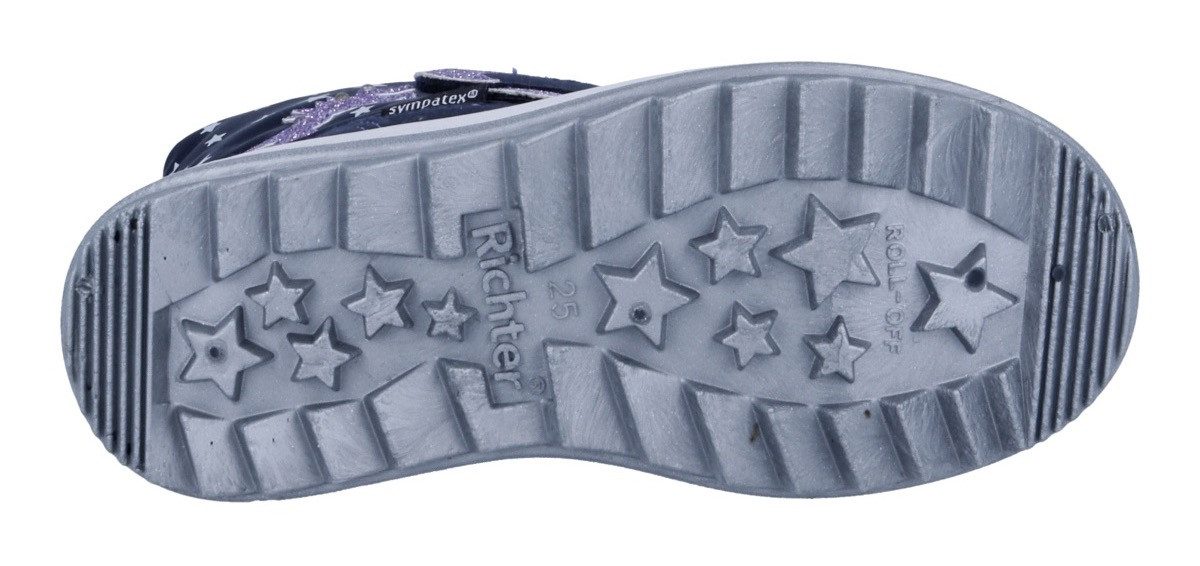 Richter Winterlaarzen HUSKY 2.0 Klittenbandschoen met knipperfunctie, maat sjabloon om te downloaden
