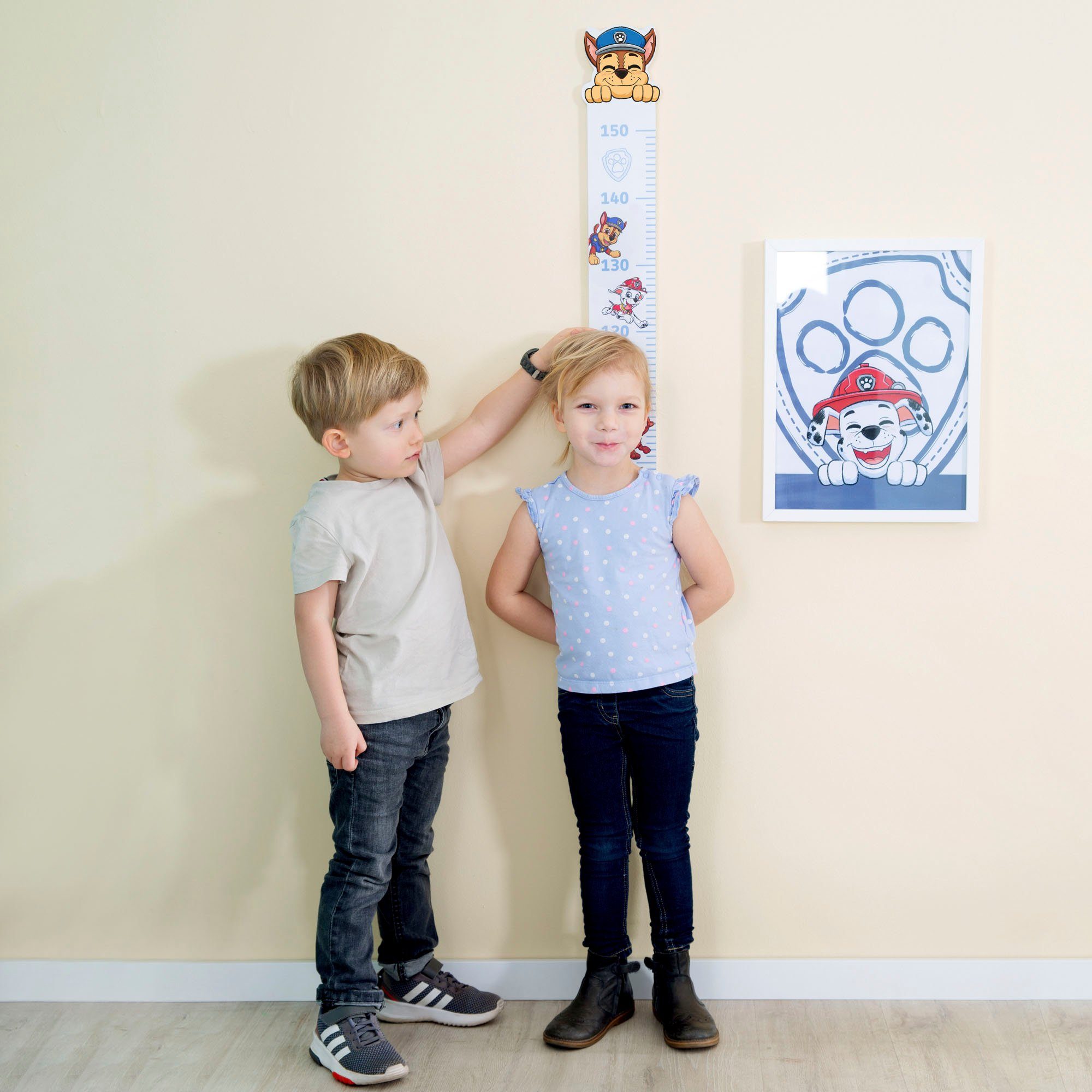 Roba® Meetlat Paw Patrol met paw patrol motief, scala tot 150 cm