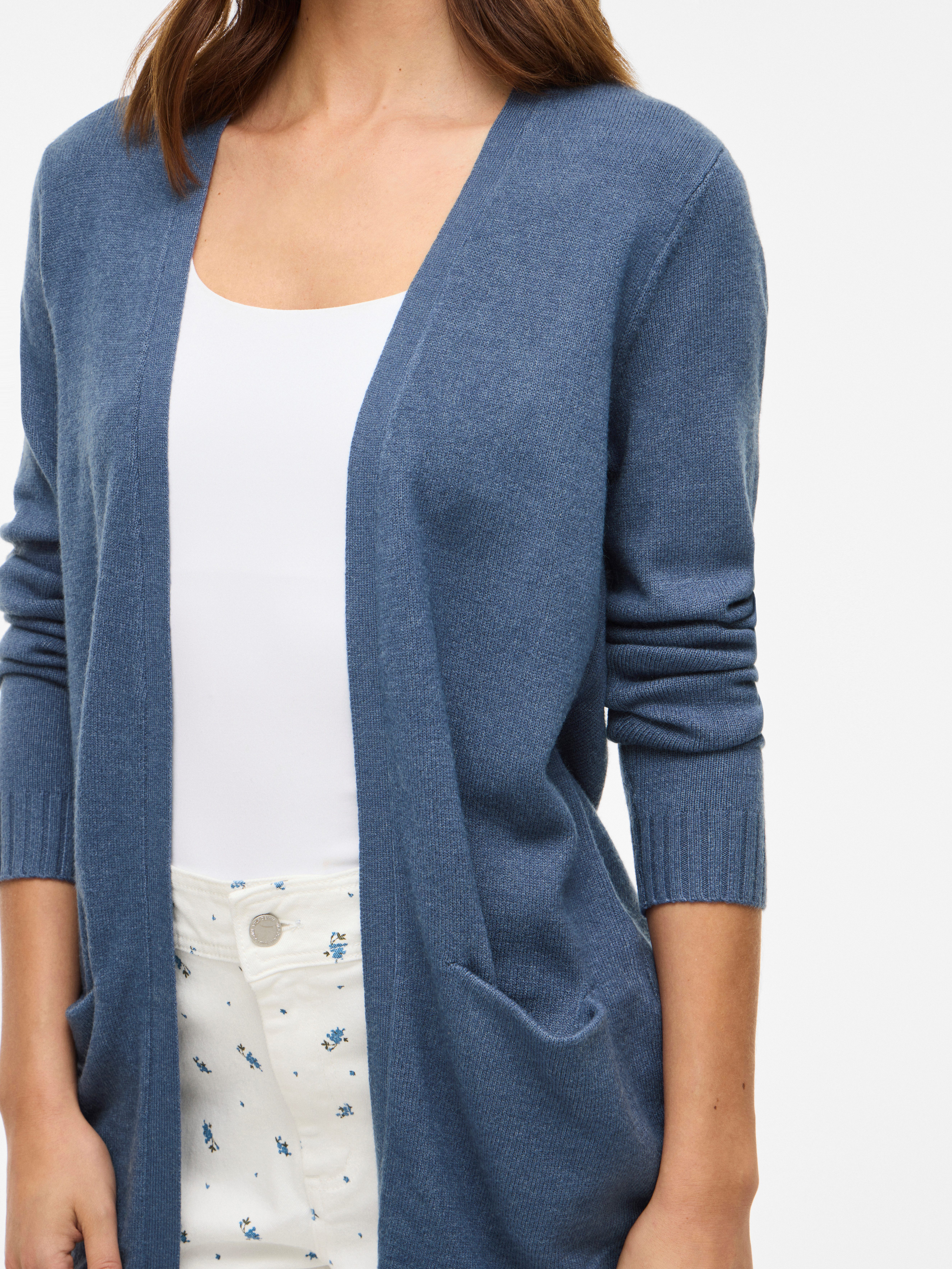 Vila Vest VIRIL OPEN L/S KNIT CARDIGAN - NOOS