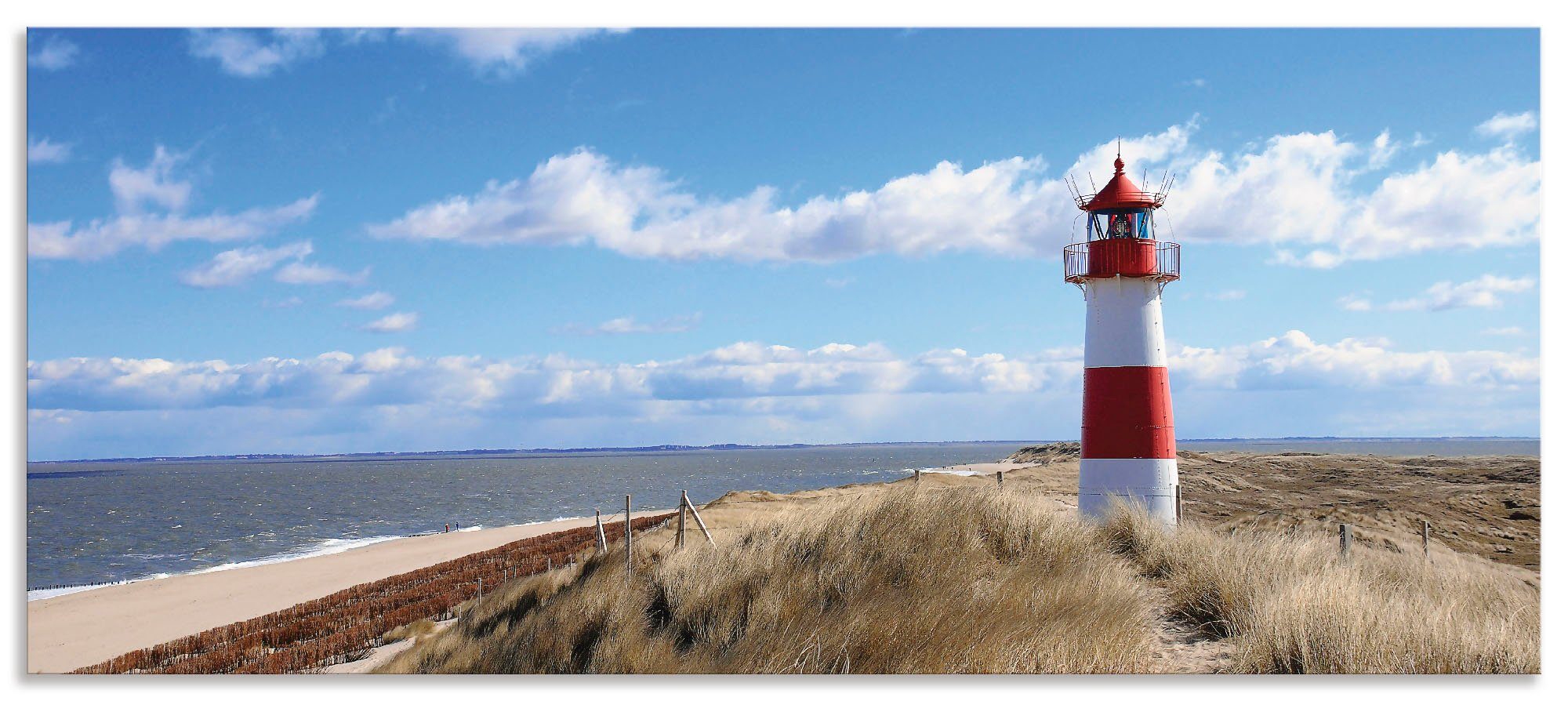 Artland Keukenwand Vuurtoren Sylt zelfklevend in vele maten - spatscherm keuken achter kookplaat en spoelbak als wandbescherming tegen vet, water en vuil - achterwand, wandbekledin