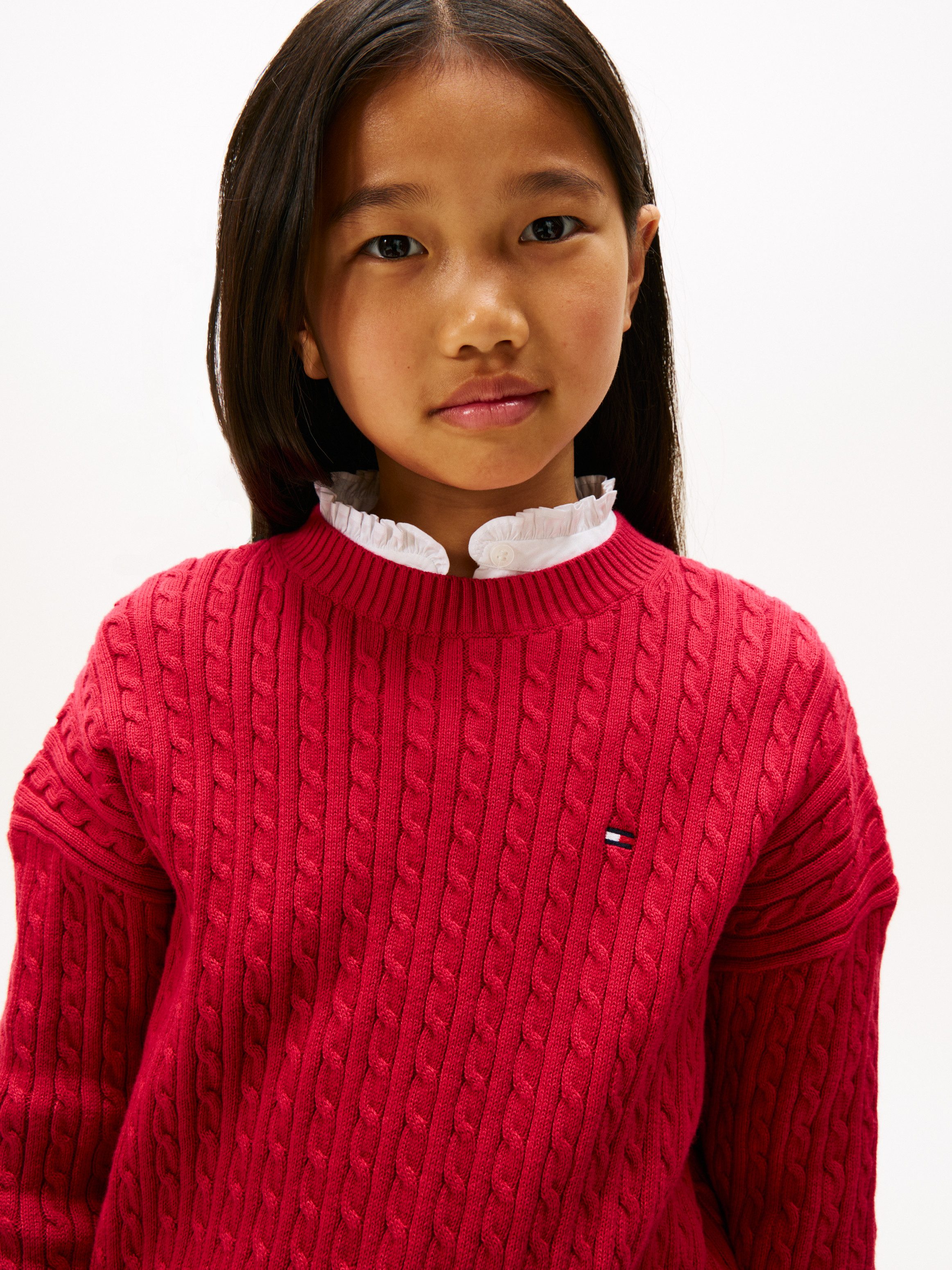 Tommy Hilfiger Gebreide trui CABLE SWEATER