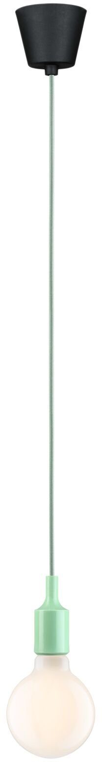 Paulmann Hanglamp Ketil E27, max. 1x60W E27, 230V, stof/siliconen (1 stuk)