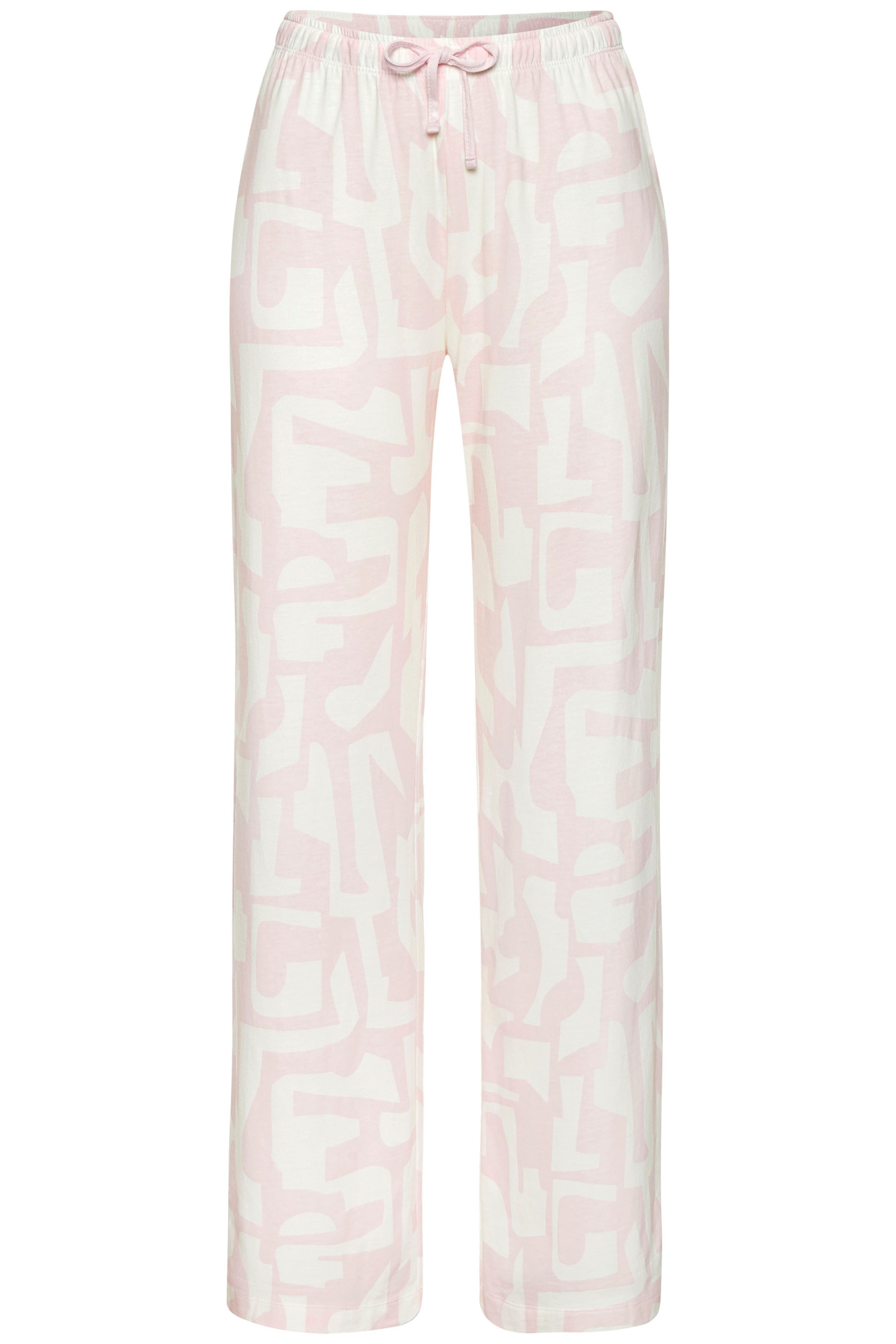 s.Oliver RED LABEL Beachwear Pyjama met grafische print (2-delig)