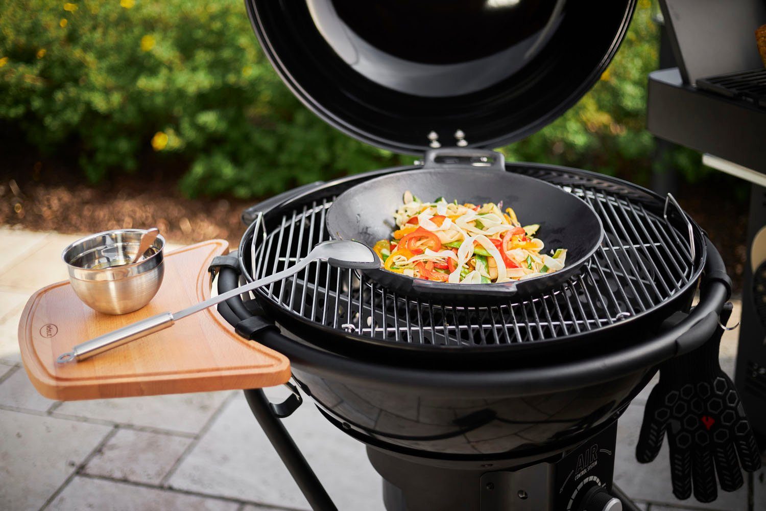 ROESLE Wok VARIO, 25409 voor kookplaat en grill (1-delig)