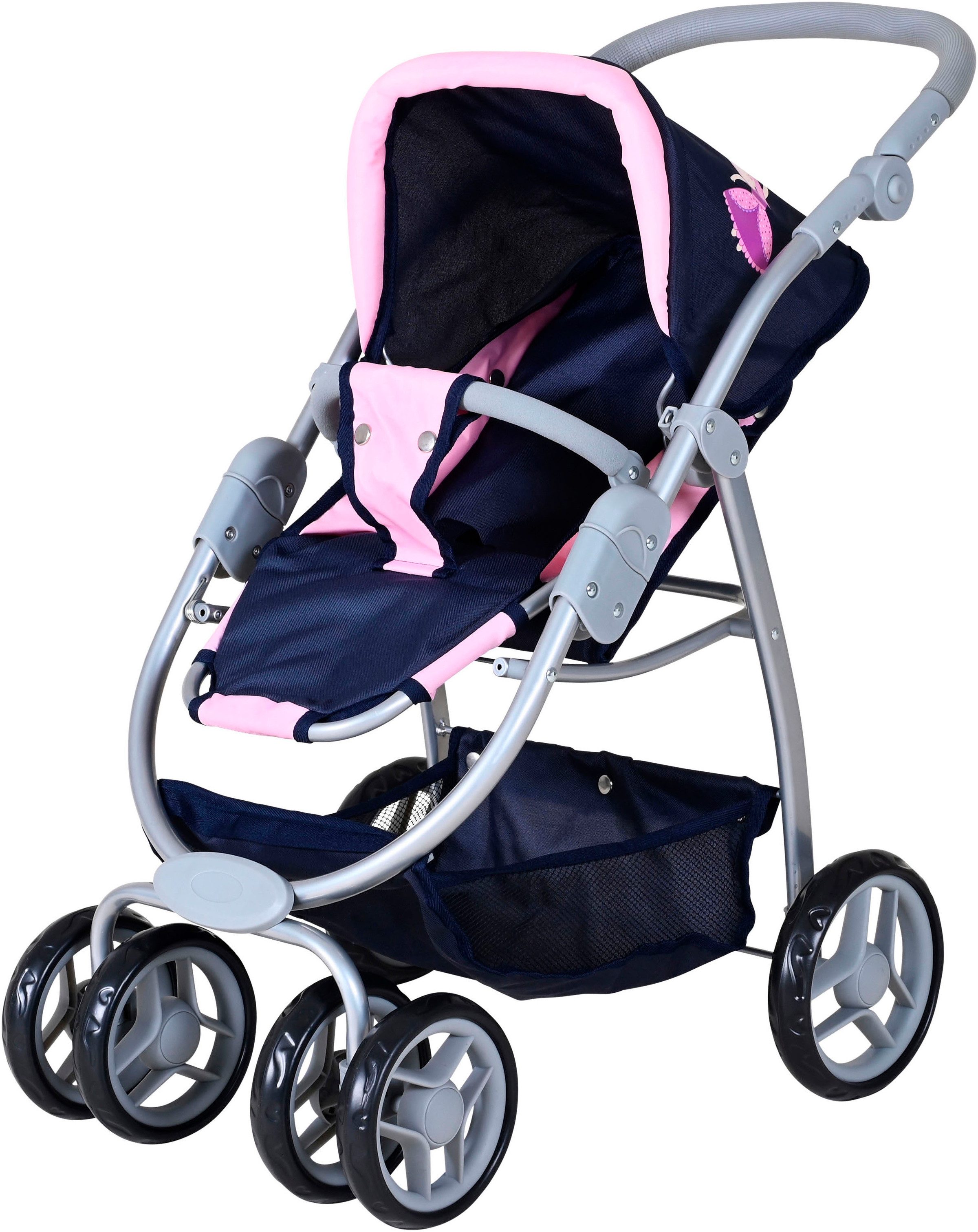Knorrtoys® Combi-poppenwagen Coco - princess blue