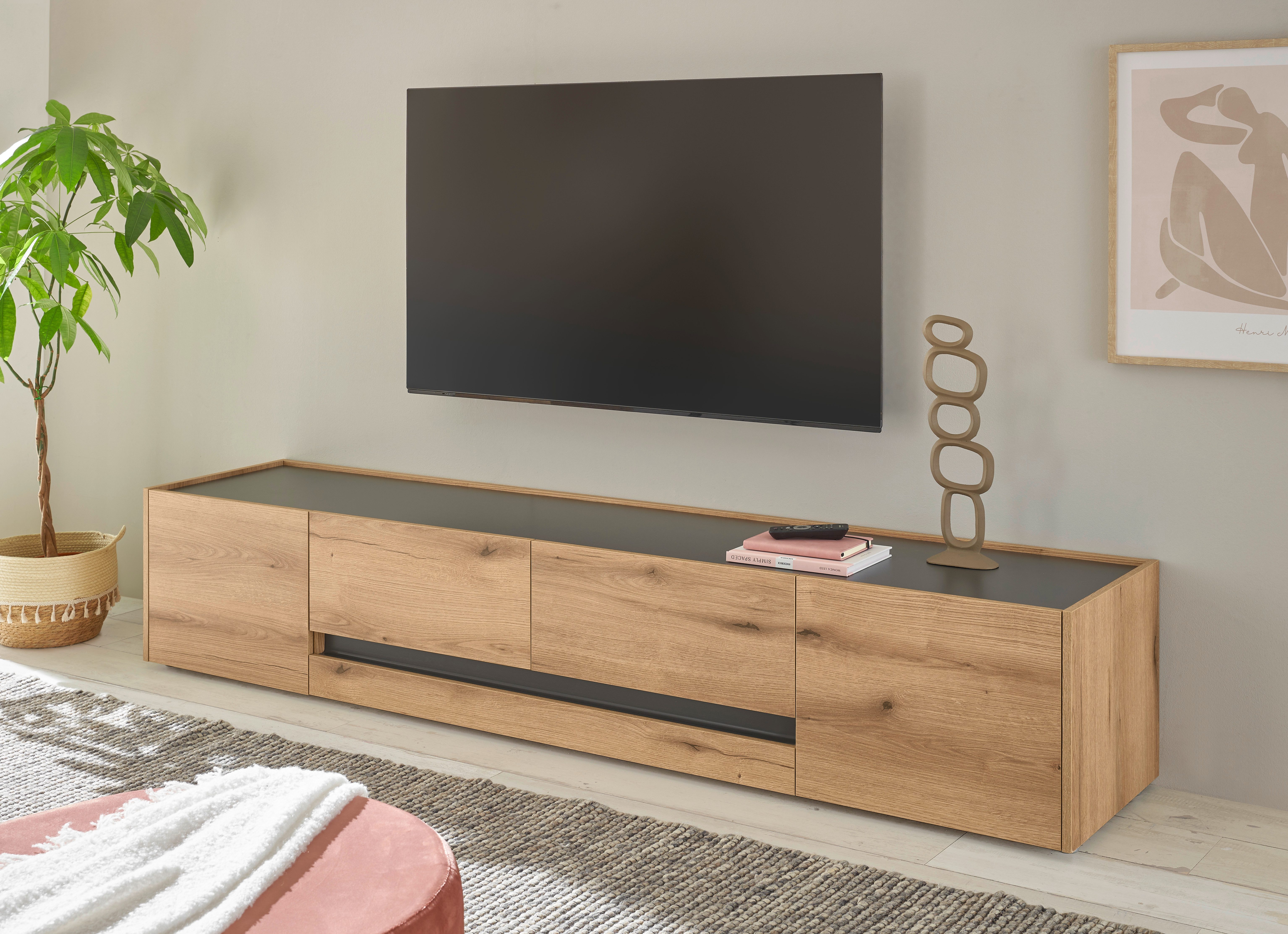 INOSIGN Tv-meubel City/Giron Breedte ca. 220 cm lowboards beige