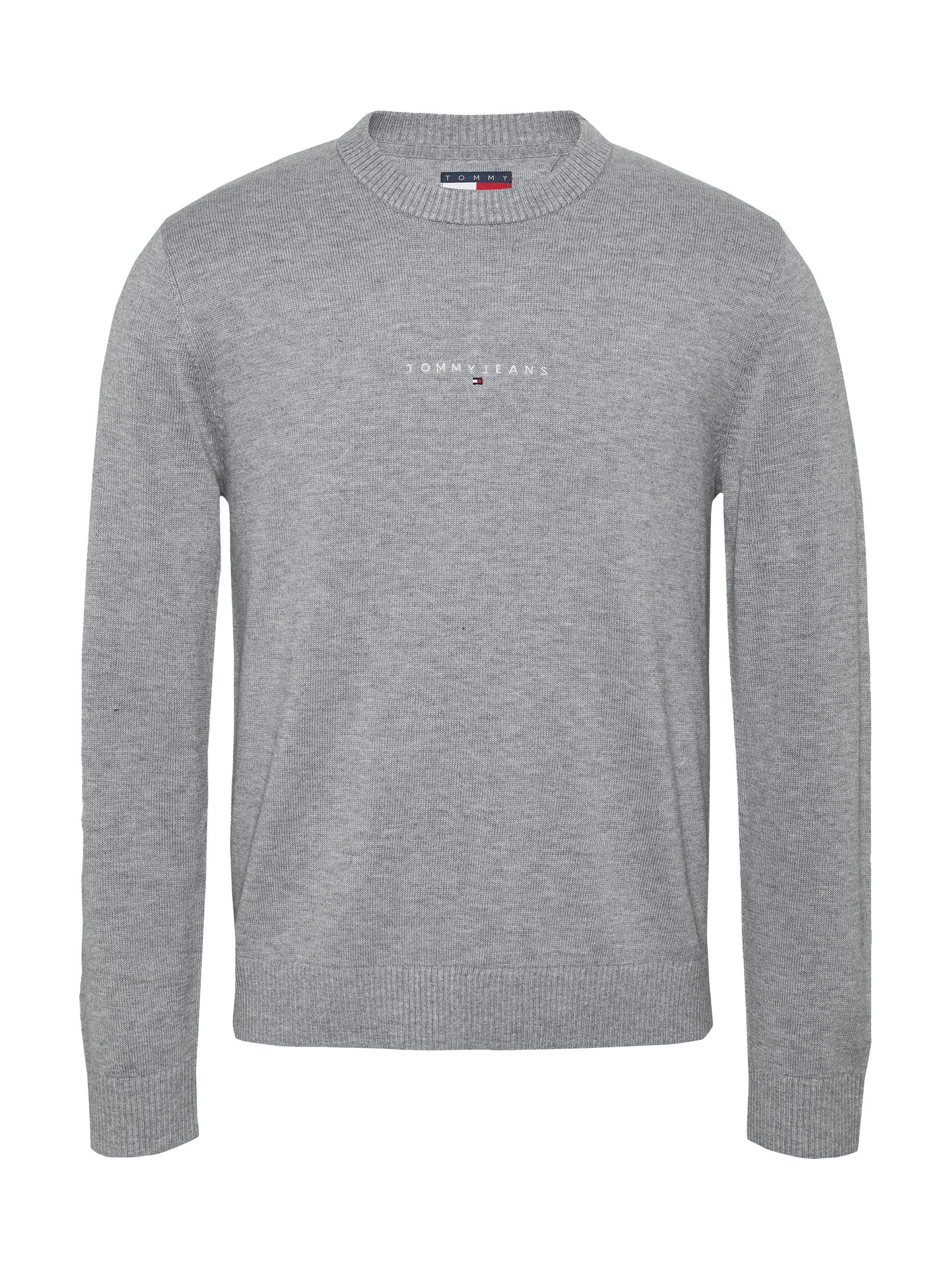 TOMMY JEANS Gebreide trui TJM LINEAR SMALL CHEST SWEATER