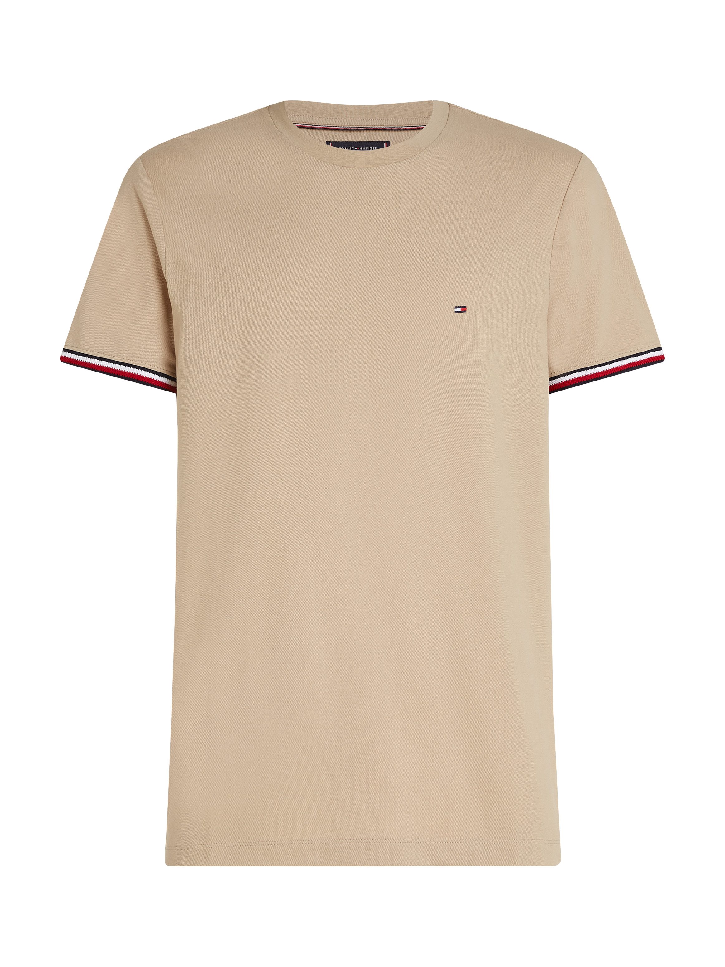 Tommy Hilfiger T-shirt GLOBAL STRIPE CUFF TEE