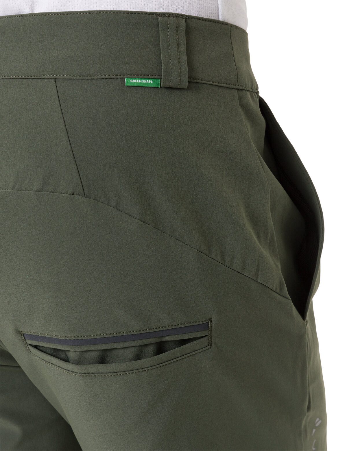 VAUDE Fietsbroek WOMEN'S CYCLIST SHORTS reflecterende elementen
