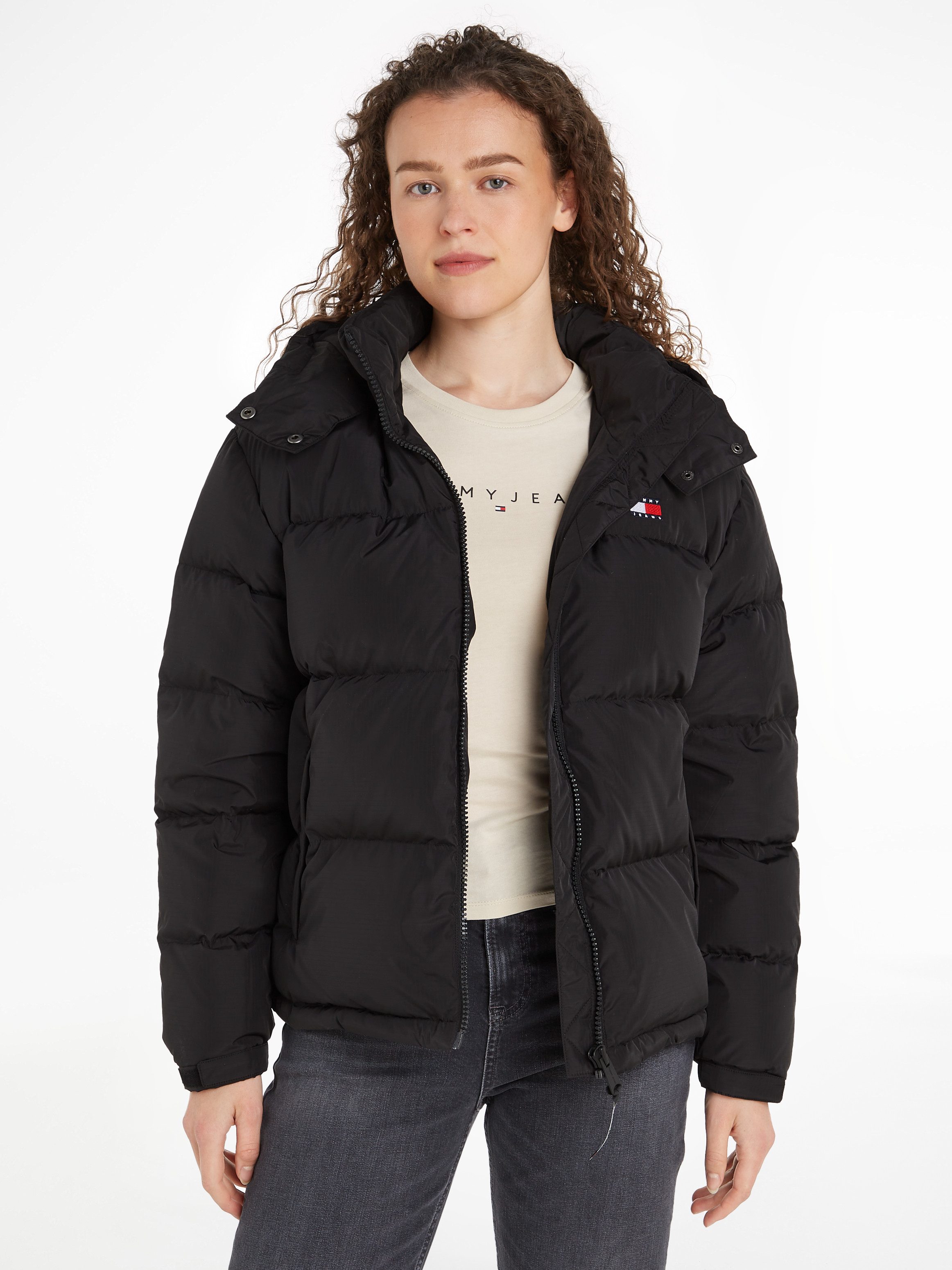 Tommy Jeans Curve Gewatteerde jas TJW ALASKA PUFFER EXT