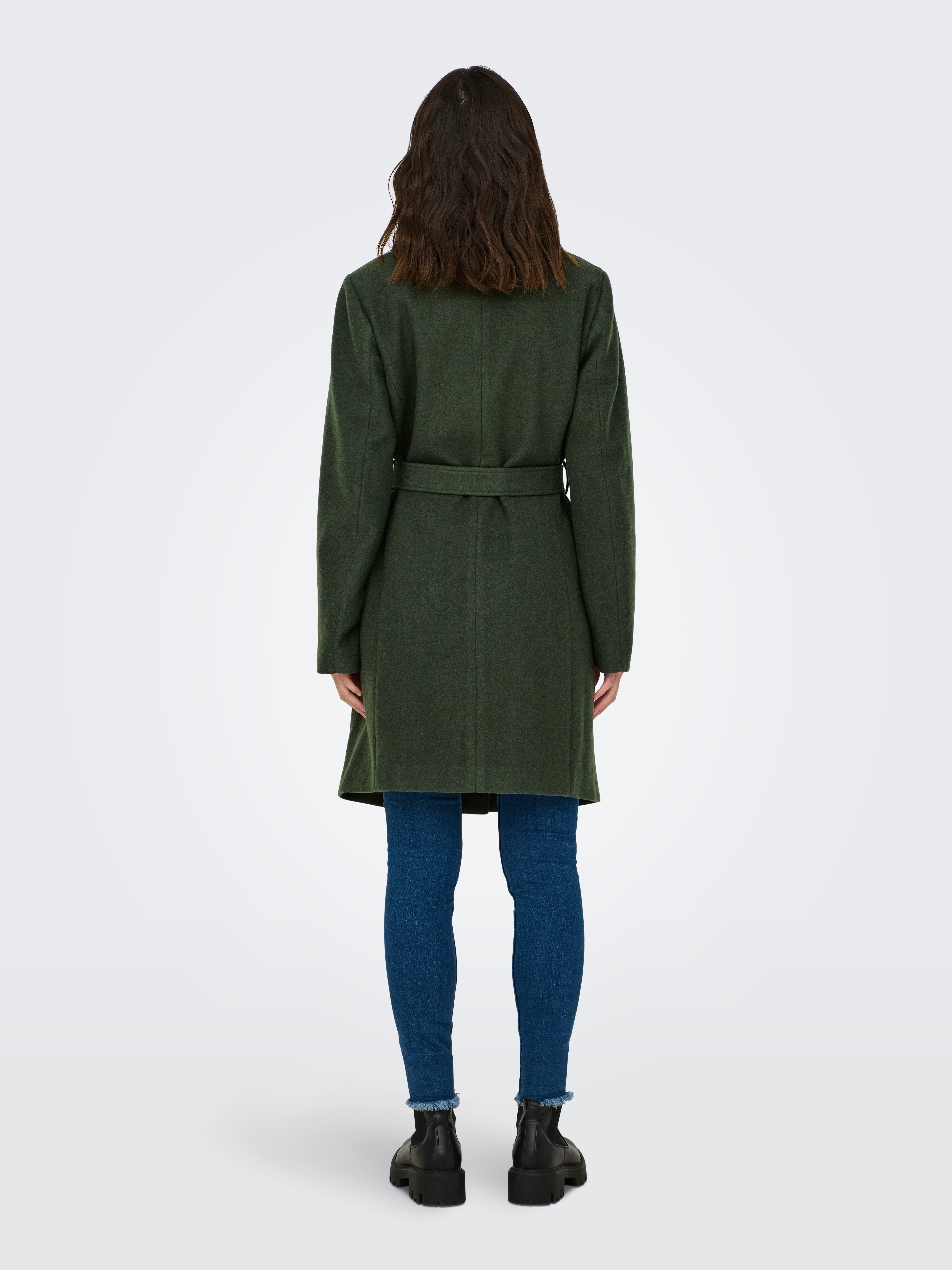 Only Korte jas ONLEMILY ZIP BIKER COAT OTW