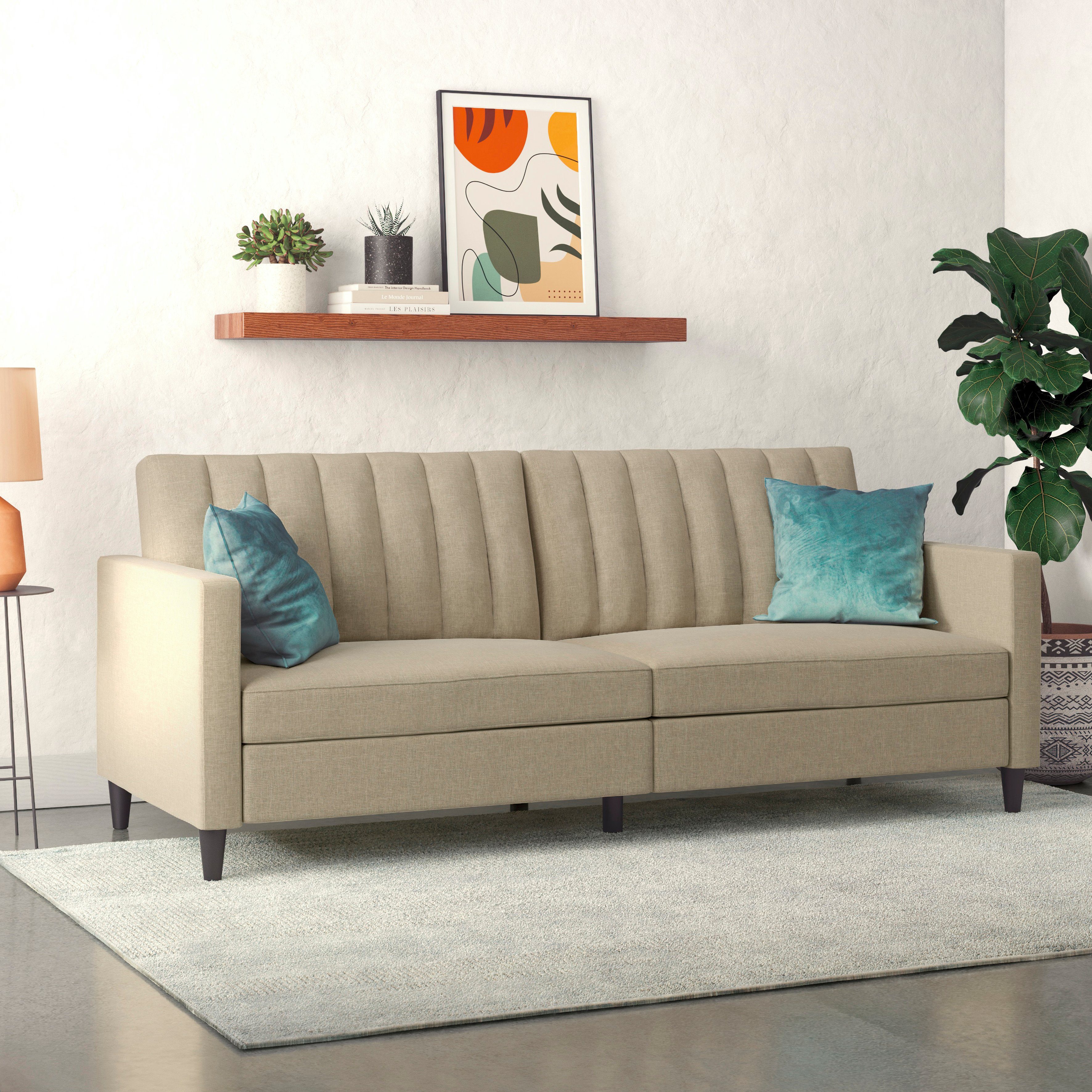 Dorel Home 3-zitsbank Celine Rugleuning 2-delig en 3-voudig verstelbaar, zithoogte 43 cm