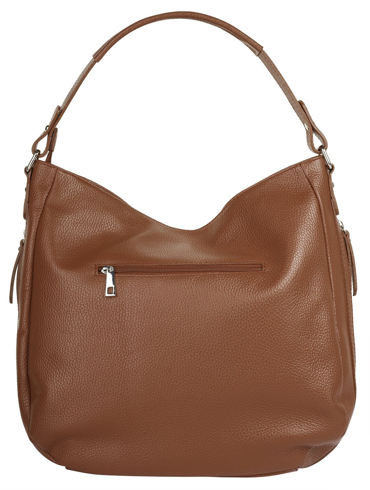 Cluty Shopper echt leer, made in italy