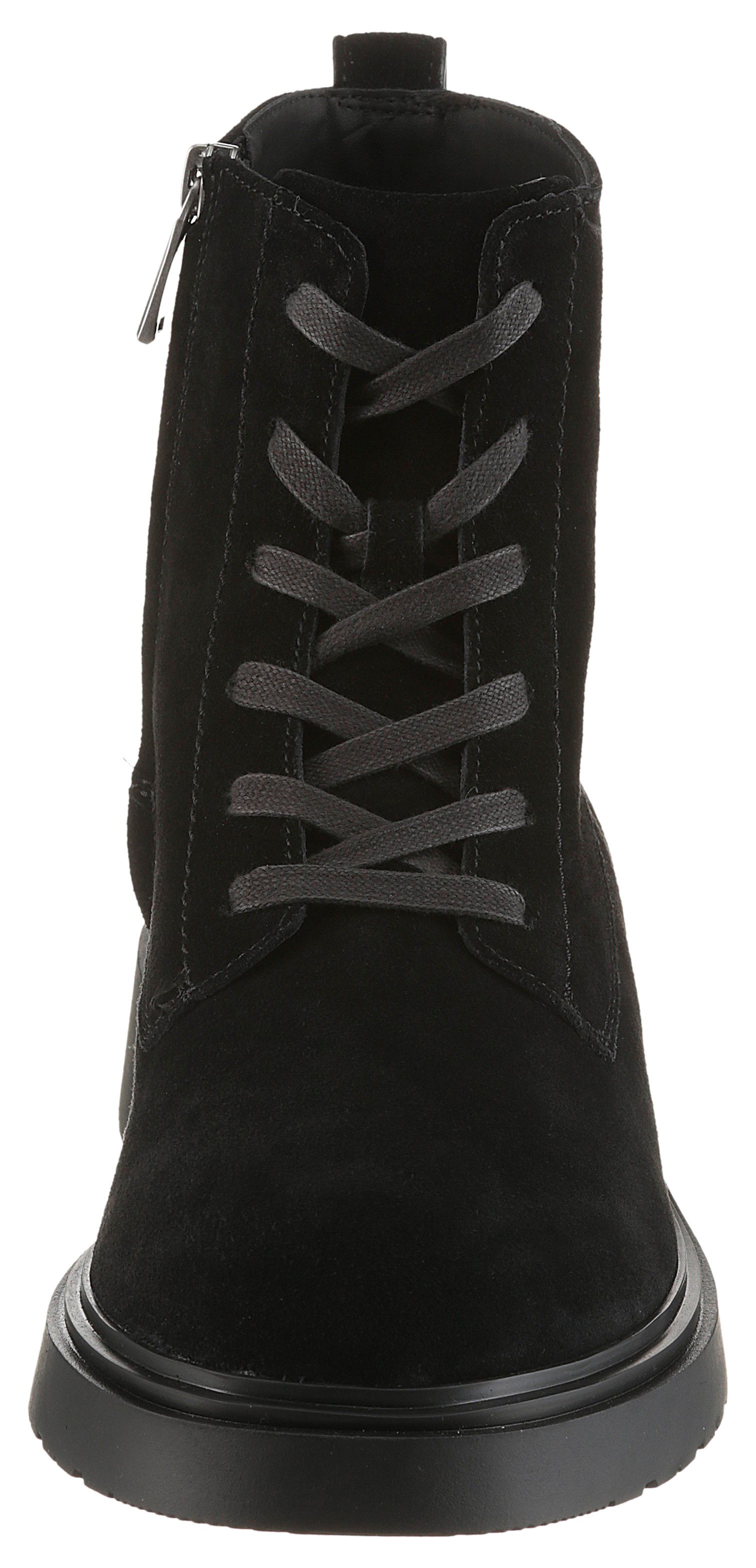 Calvin Klein Veterschoenen COMBAT ESS LACE UP ZIP BOOT SU Veterenkellaars, boots met aantreklus