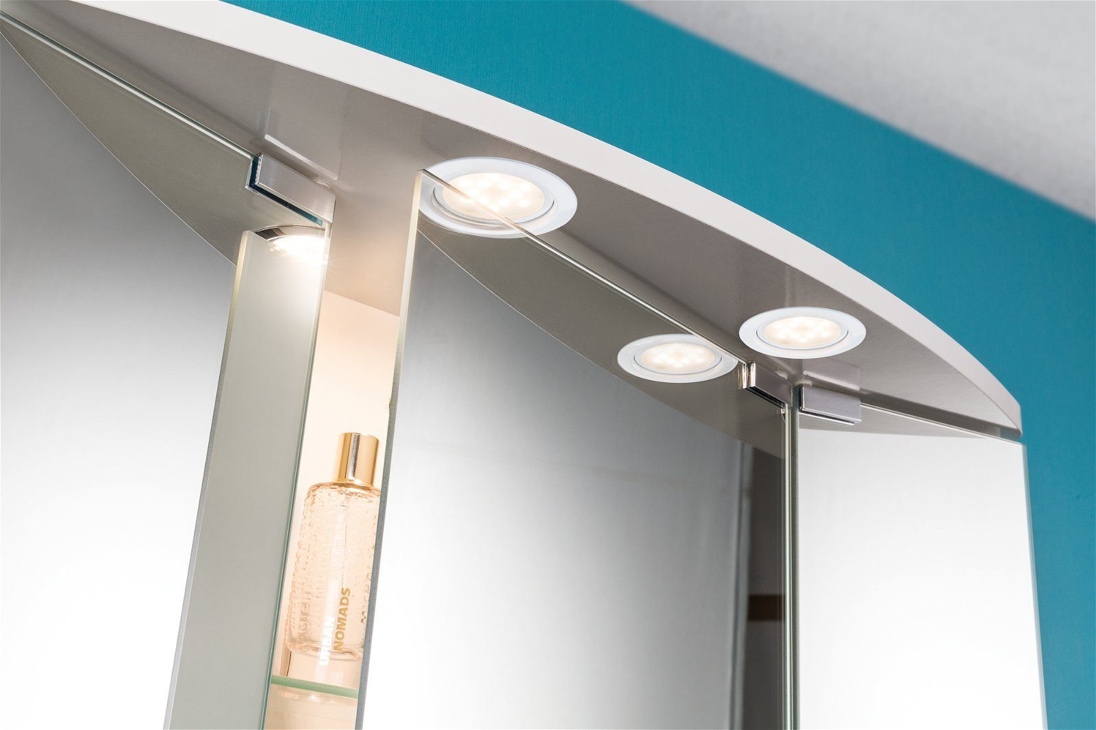 Paulmann Verlichting voor onderkast 3x4,5W 12VA 230V/350mA 65mm wit/metaal wit, 3-delige set (3 stuks)