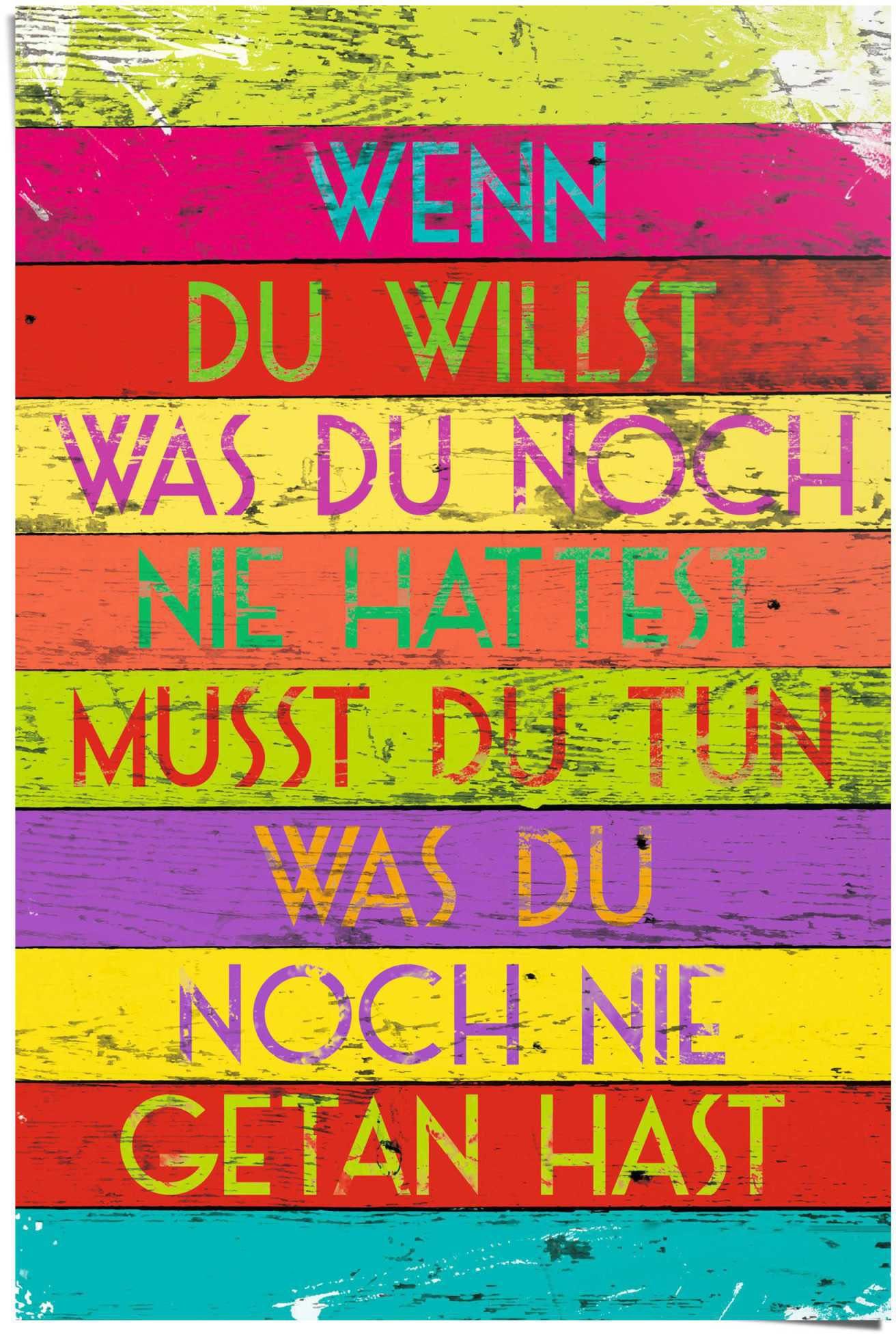 Reinders! Poster Wenn du willst (1 stuk)