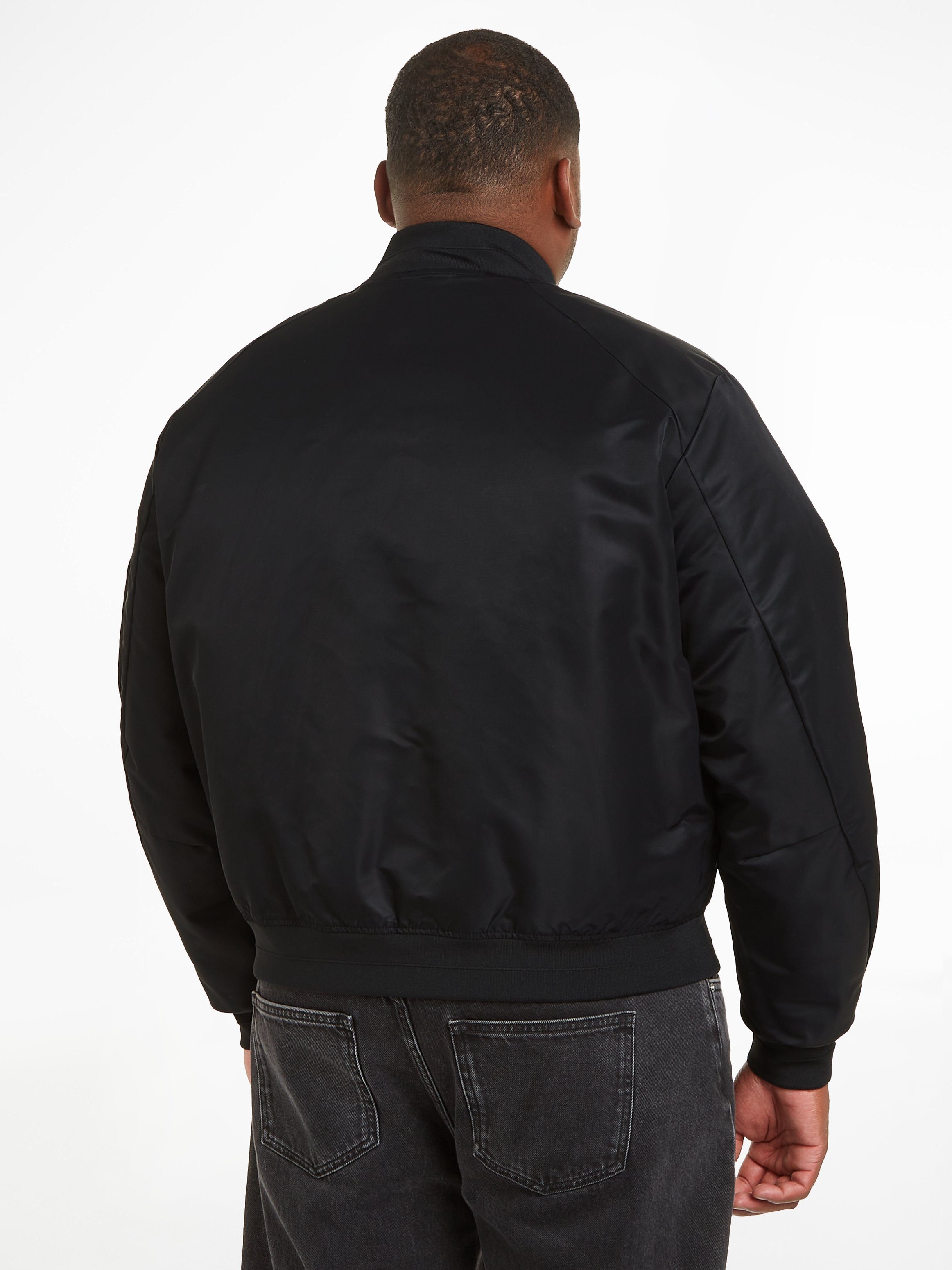 Calvin Klein Bomberjack BT_SATEEN HERO BOMBER met ritszak op de mouw