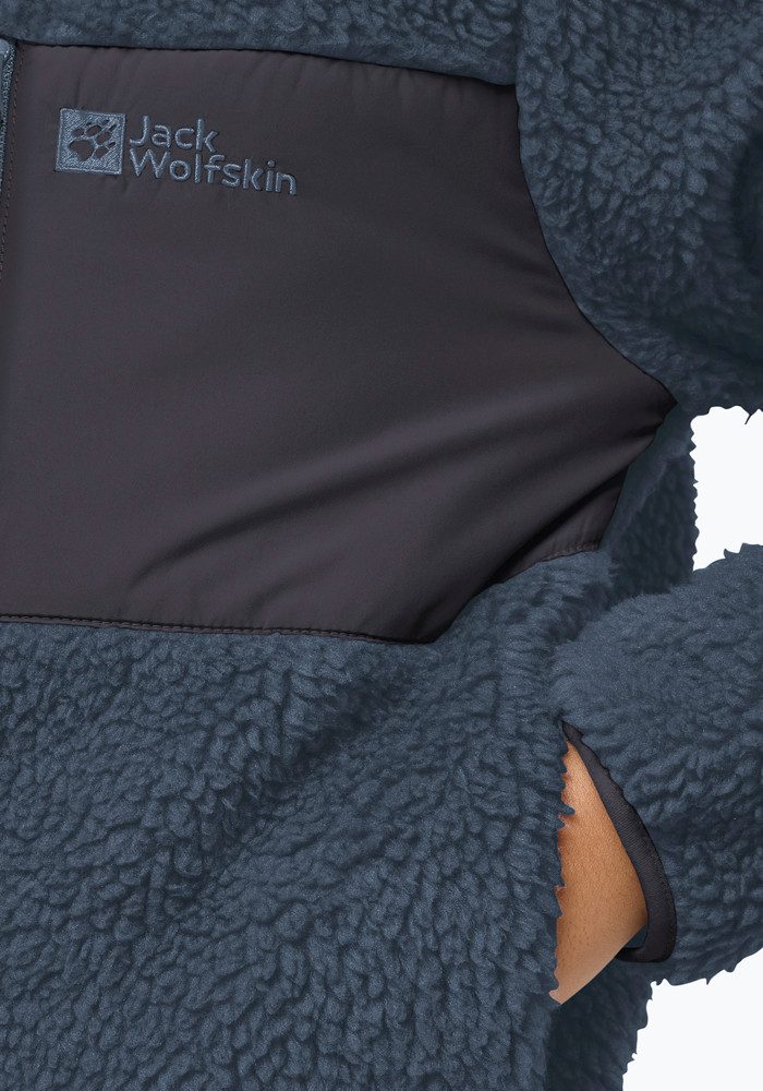Jack Wolfskin Fleecejack WINTERSTEIN FZ M uit polartec 200, gedeeltelijk gerecycled