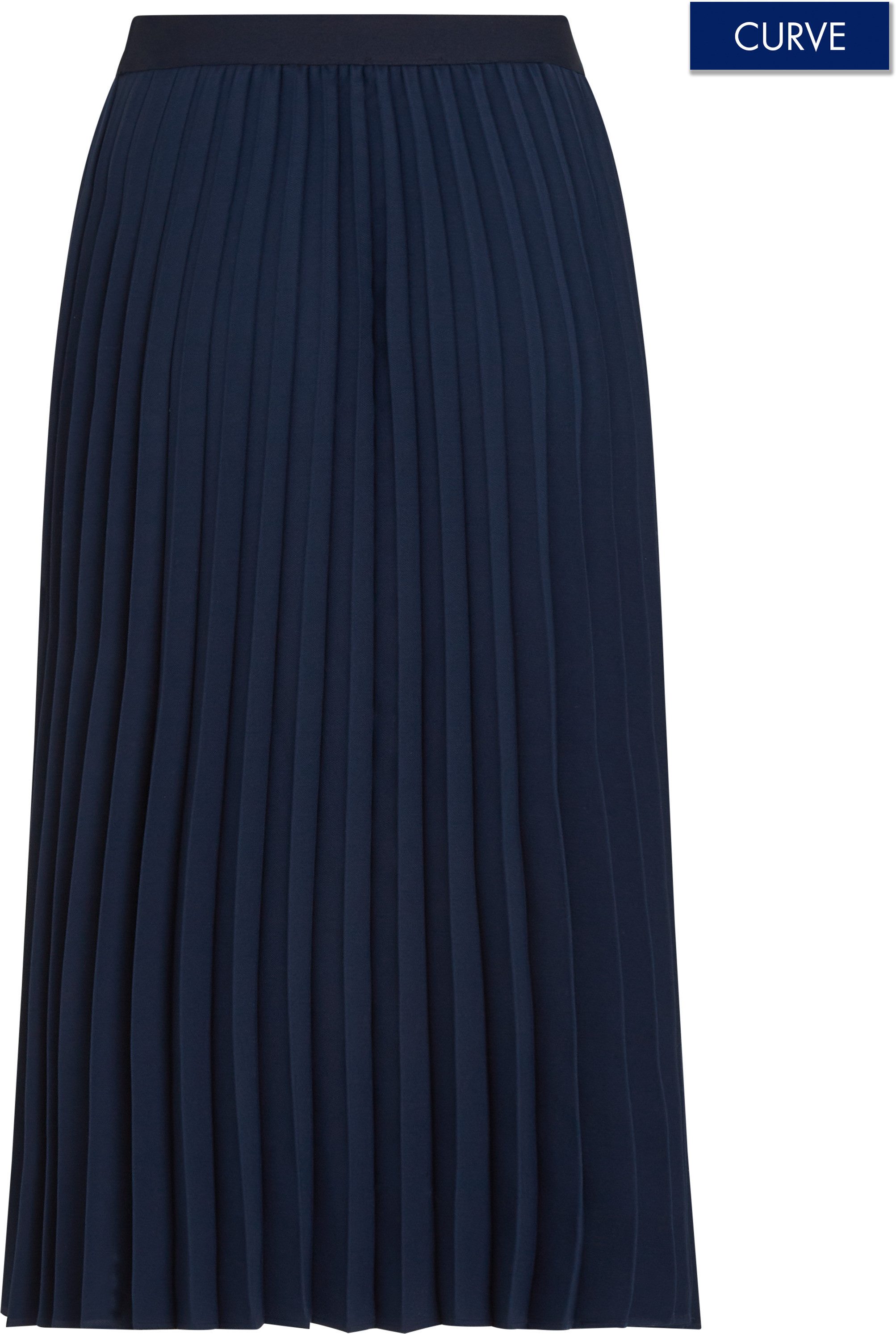 Tommy Hilfiger Curve Plissérok CRV FLUID PLEATED MIDI SKIRT