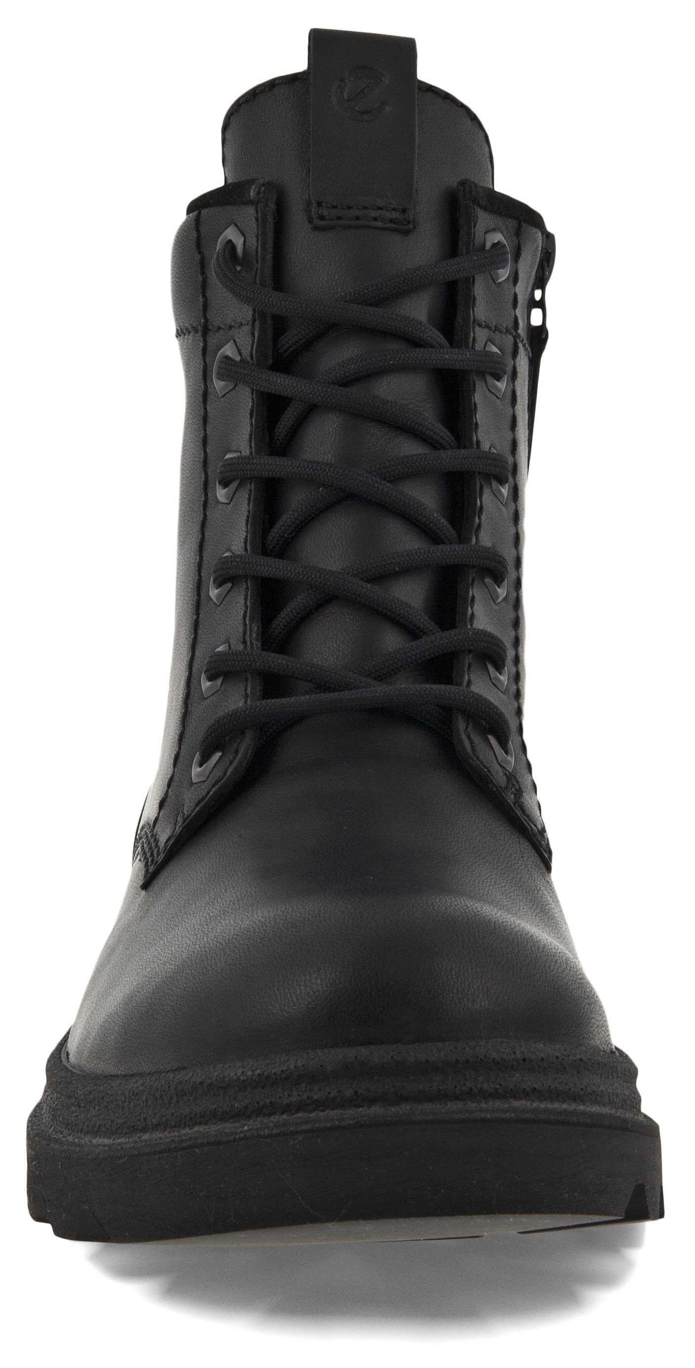 Ecco Hoge veterschoenen Grainer W ankle boot, winter boots, block heel, with lambswool lining