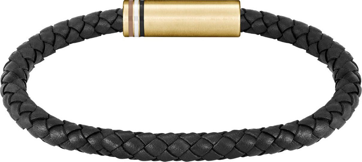 Boss Leren armband ARES SINGLE, 1580623, 1580624