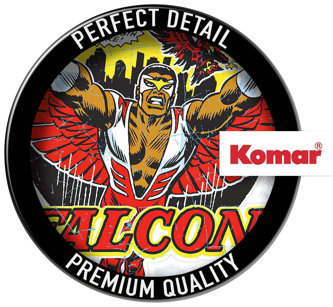 Komar Wandfolie Falcon Comic Classic - afm. 50 x 70 cm (1 stuk)
