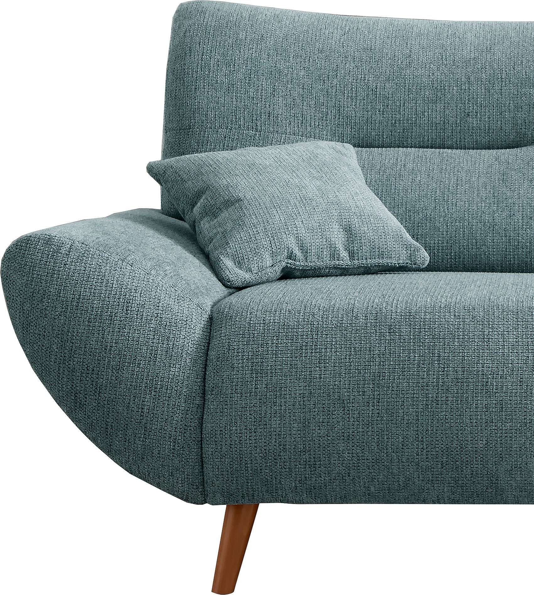 INOSIGN 2-zitsbank Drago elegant en tijdloos, comfortabel, houten voet