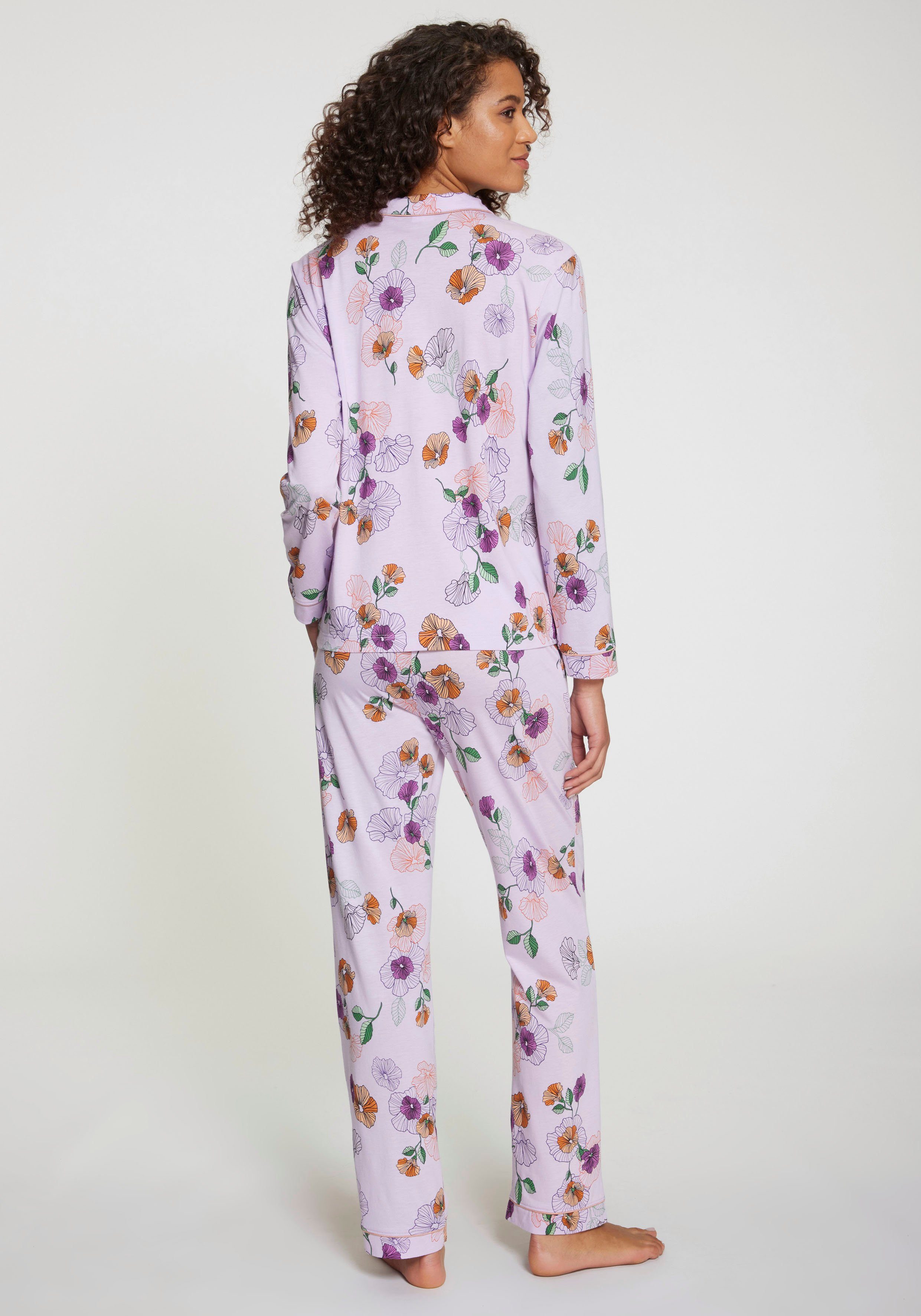 Vivance Dreams Pyjama met bloemdessin (2-delig)