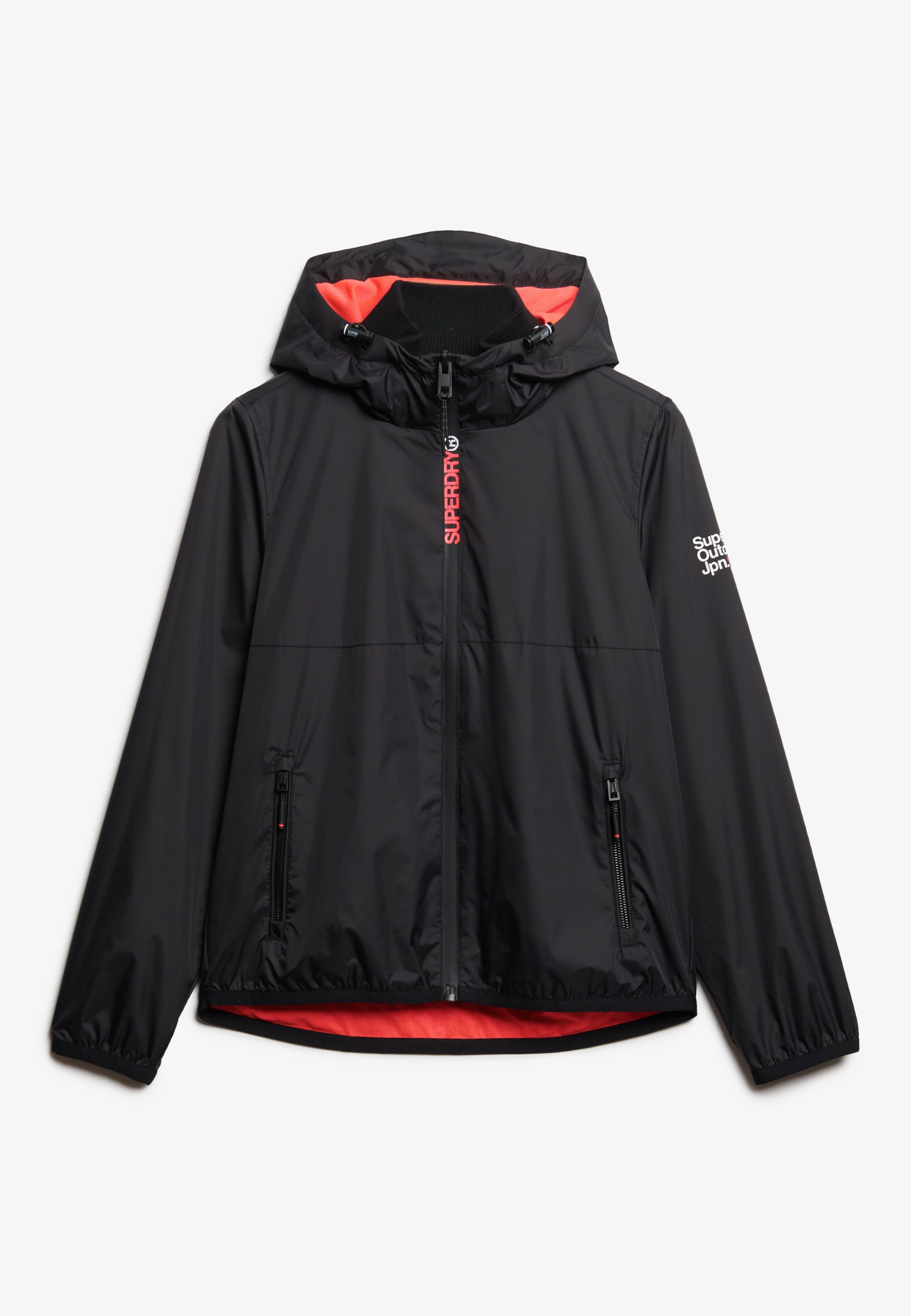 Superdry Outdoorjack HOODED LOGO WINDBREAKER JACKET