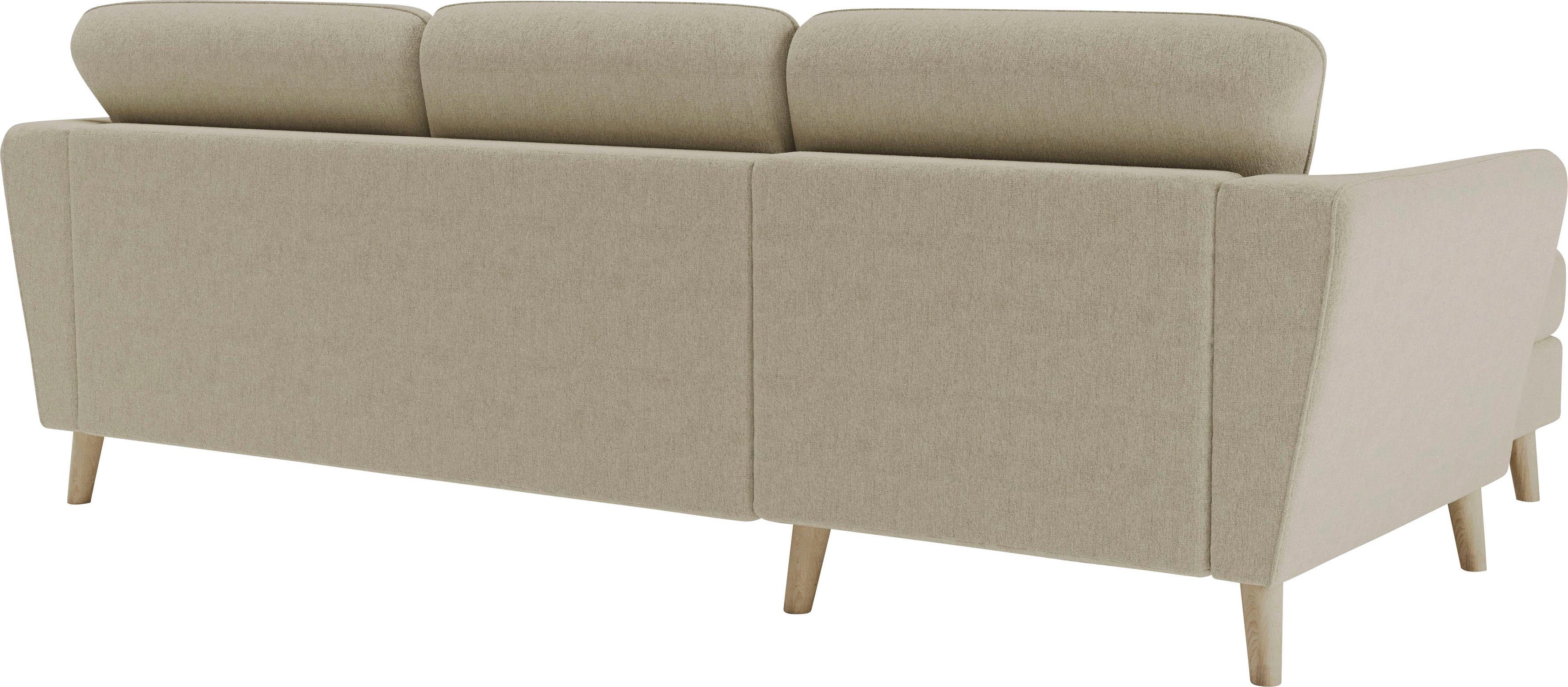 Home affaire Hoekbank MARSEILLE (242/152cm), L-vorm, Rec. rechts/links