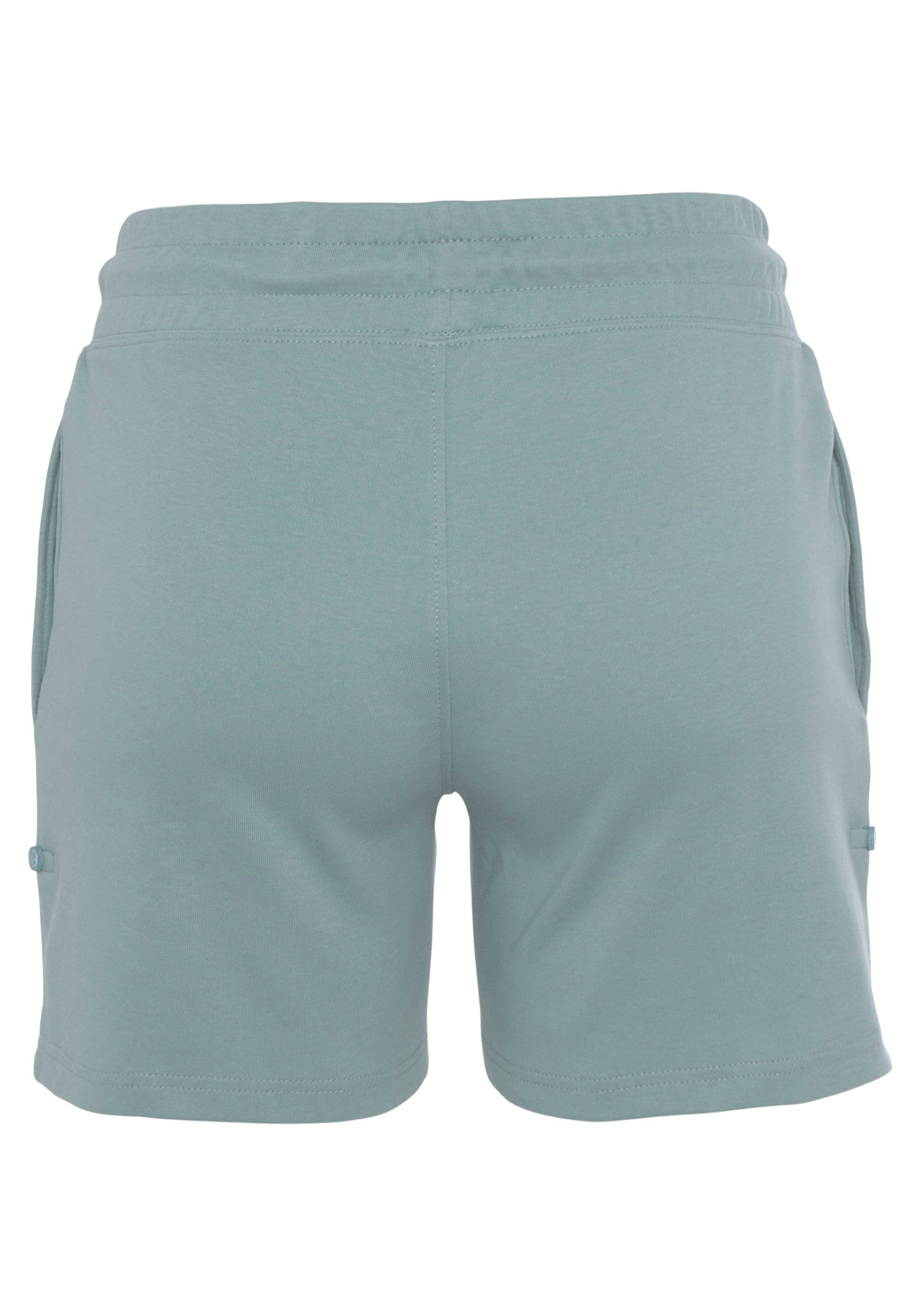 KangaROOS Sweatshort voor het oprollen met sluiting en knop