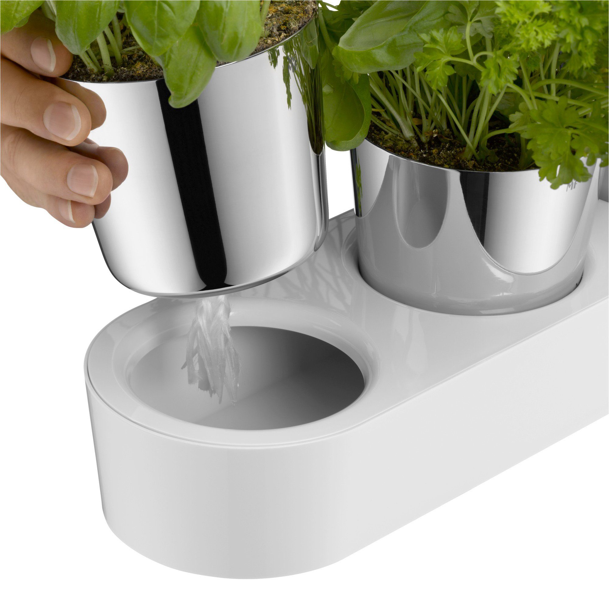 WMF Kruidenpotje met bewateringssysteem, indoor (set, 7-delig)