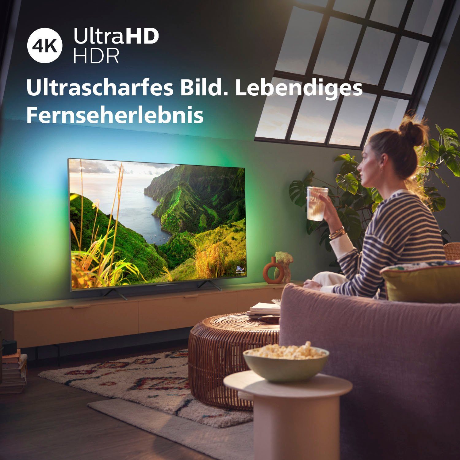 Philips Led-TV 43PUS8108/12, 108 cm / 43", 4K Ultra HD, Smart TV