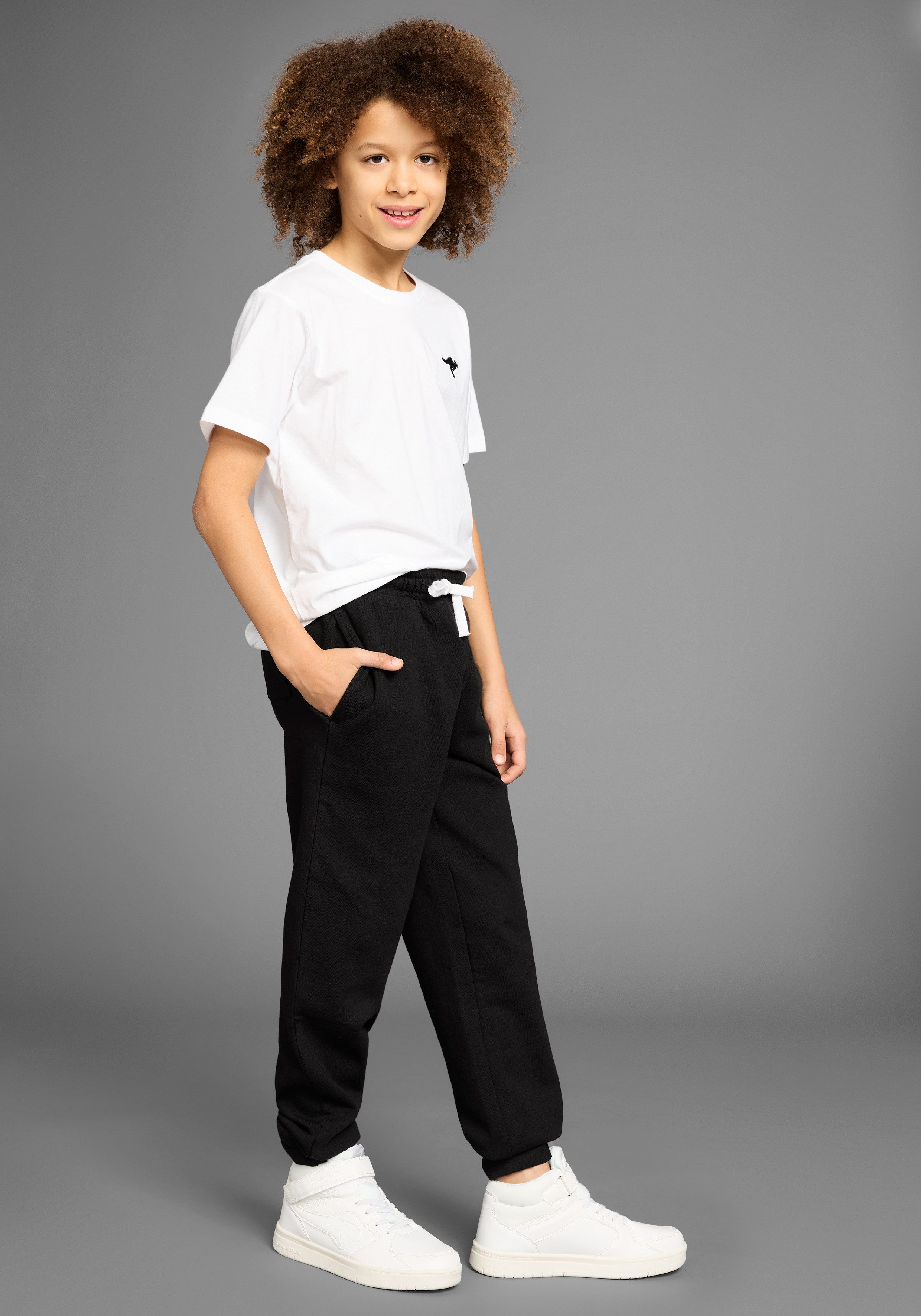 KangaROOS Sweatbroek Joggingbroek met logo borduursel