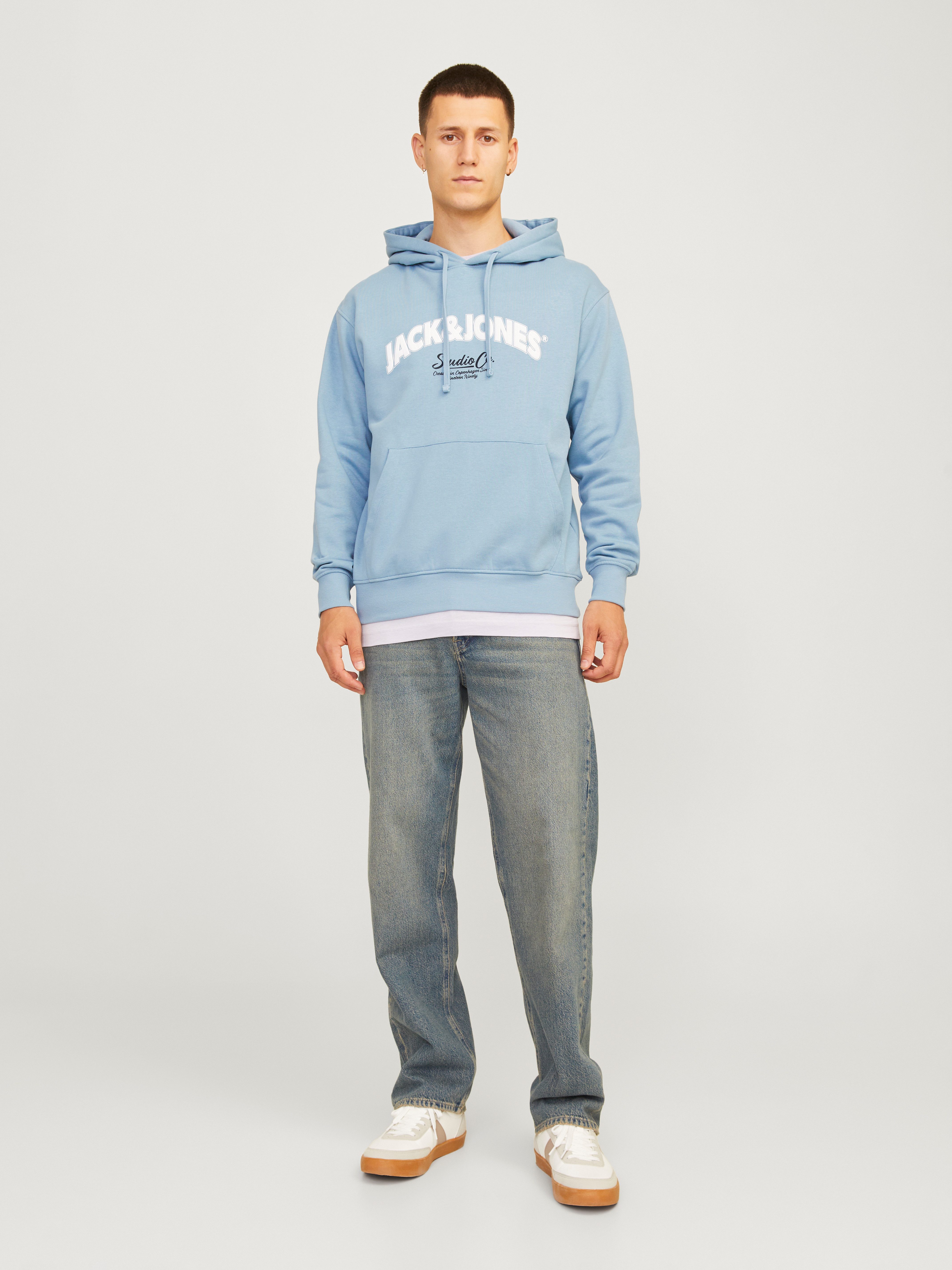 Jack & Jones Hoodie JORBRONX ARCH BIG SWEAT HOOD