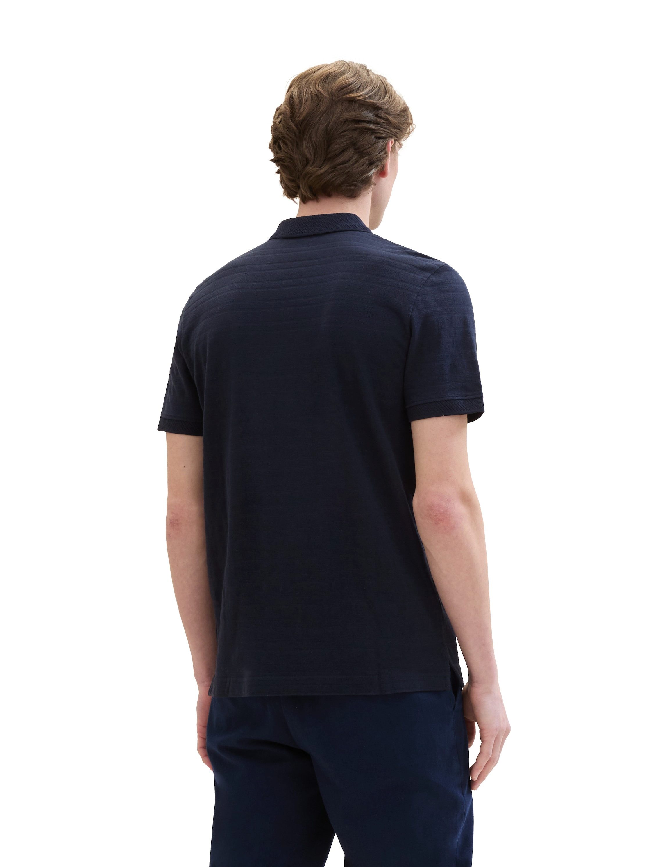 Tom Tailor Poloshirt met structuur