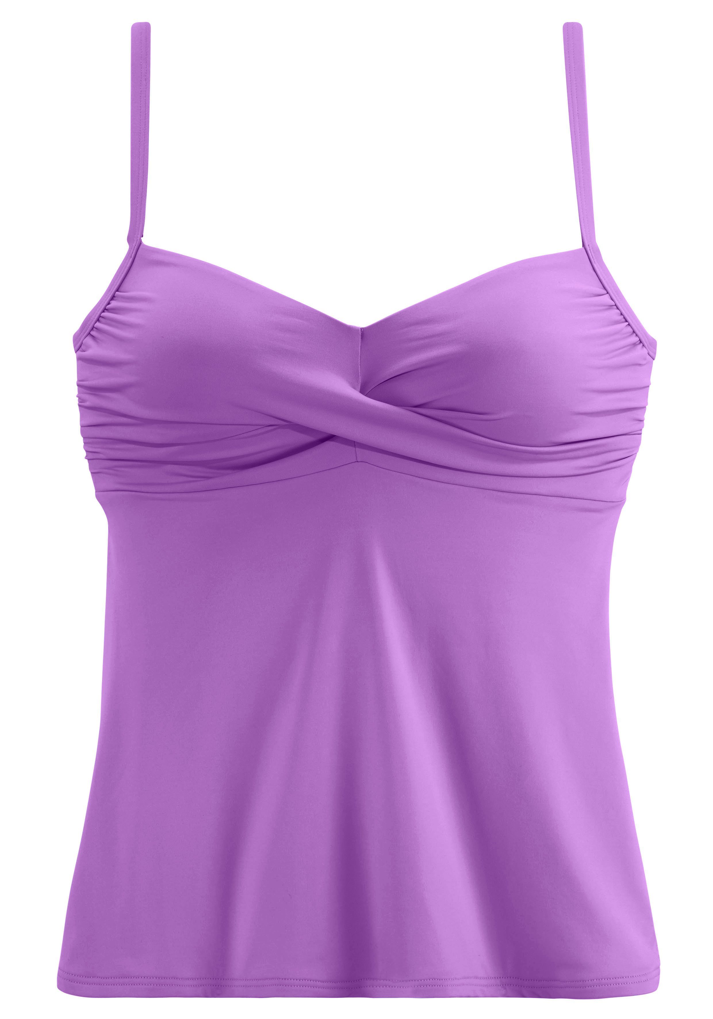 s.Oliver RED LABEL Beachwear Tankinitop met beugels Spain in wikkel-look