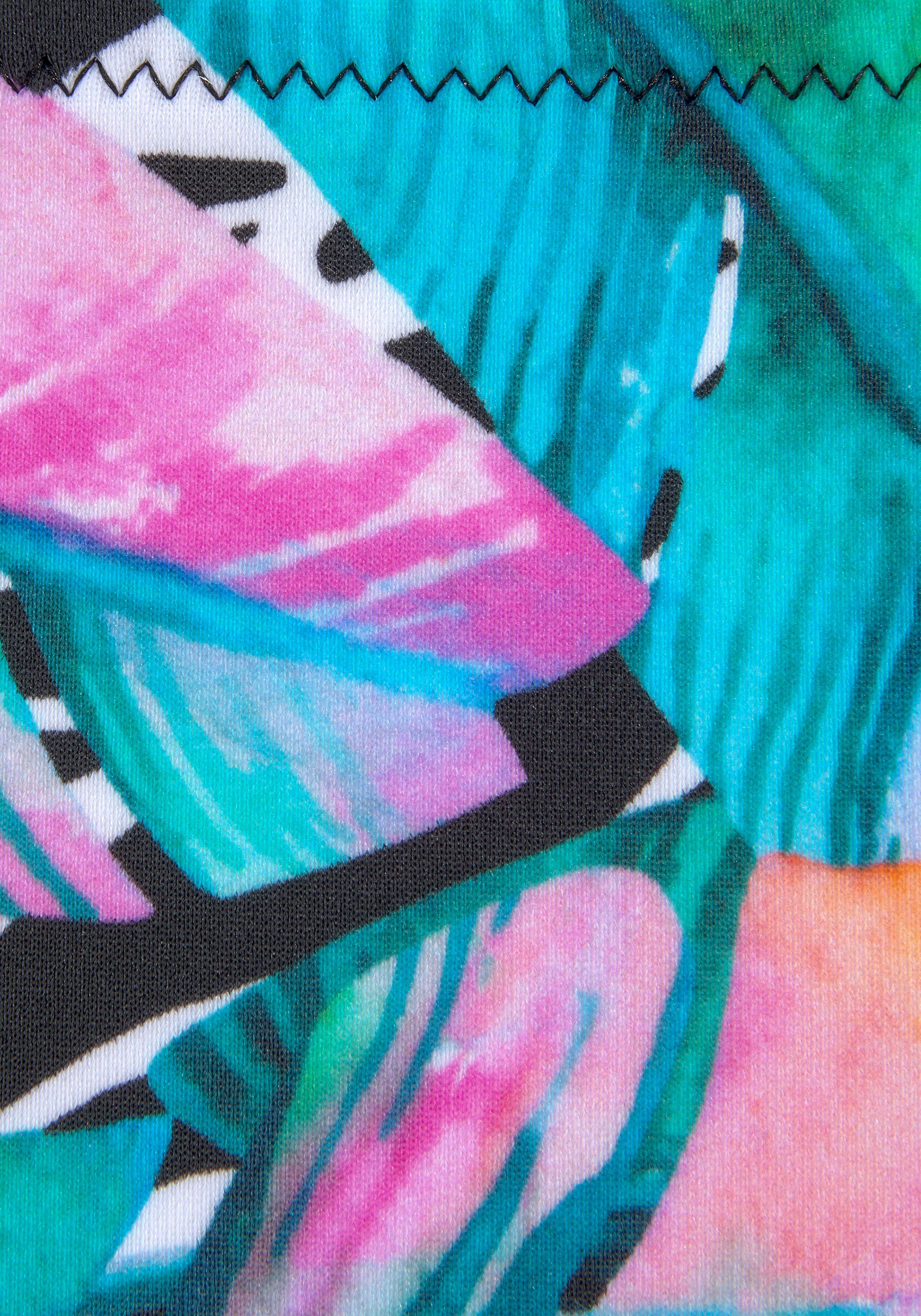 Vivance Triangelbikini met animal-print en sierdetail