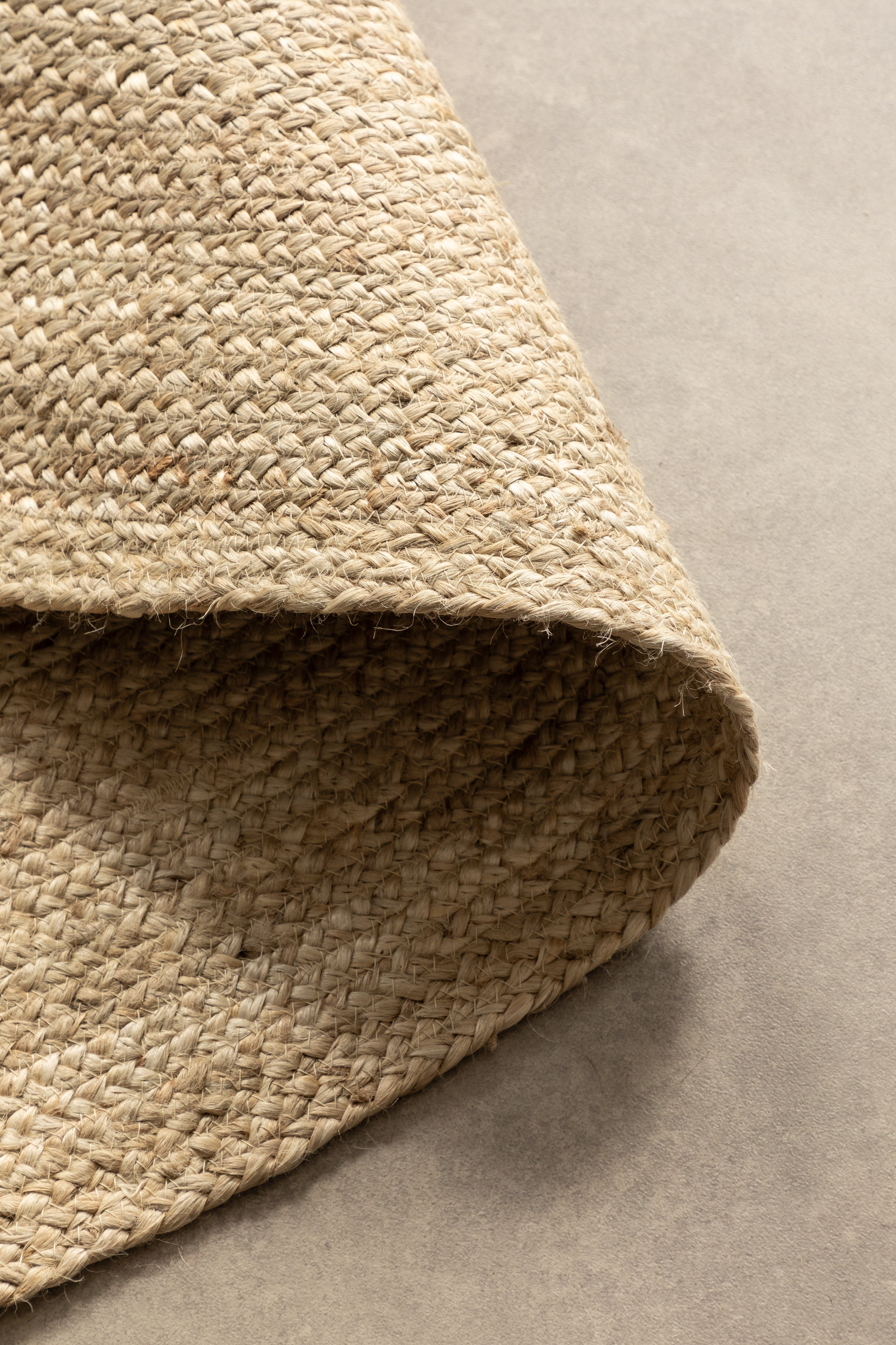 HANSE Home Vloerkleed Rangpur jute tapijt Handgeweven, 100% jute, natuurlijk, woonkamer, hal, boho, scandi