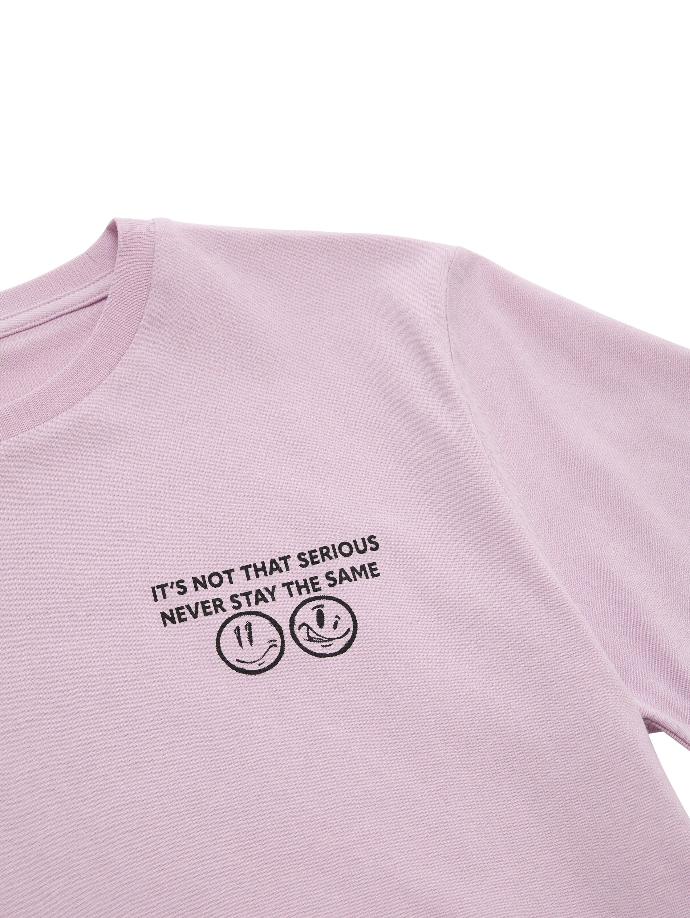 Tom Tailor T-shirt met voor- en achterkant print